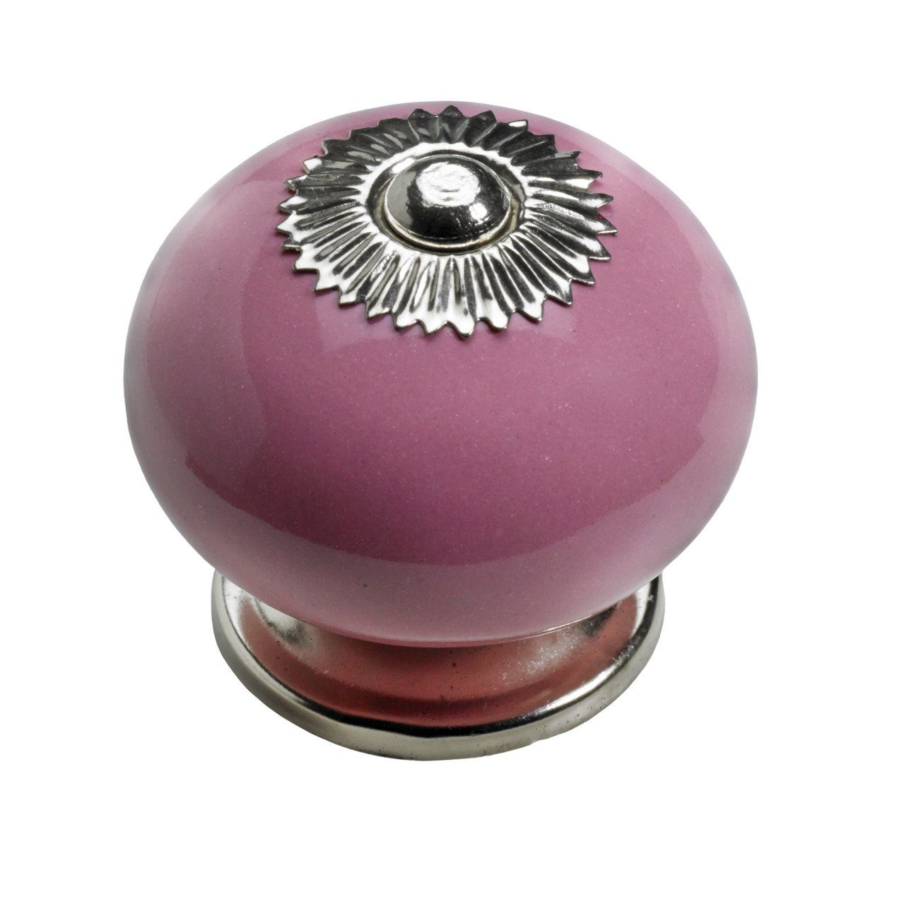 Hettich Мебельknopf Hettich Мебельknopf Keramik pink Ø 40,0 mm - 1