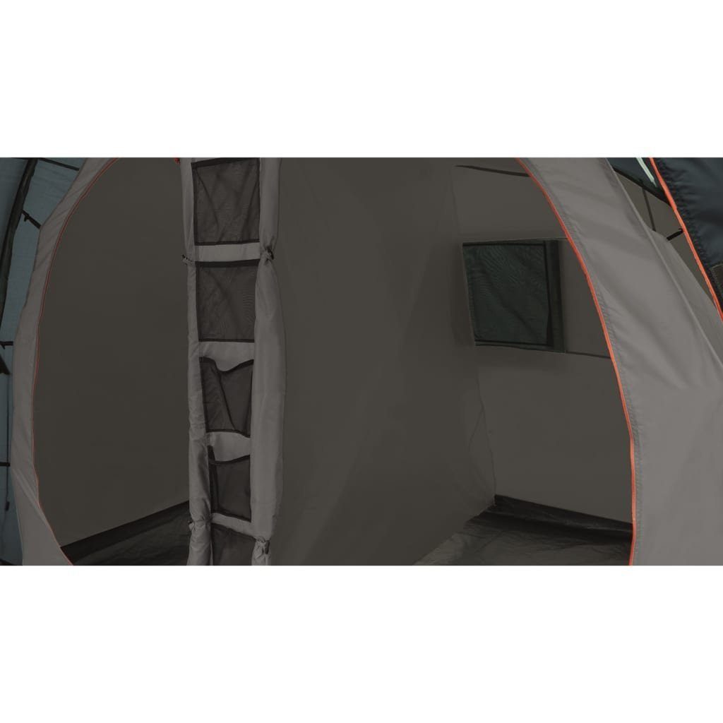 easy camp Vorzelt Tunnelzelt Galaxy 400 4 Personen Stahlgrau und Blau, (1 tlg)