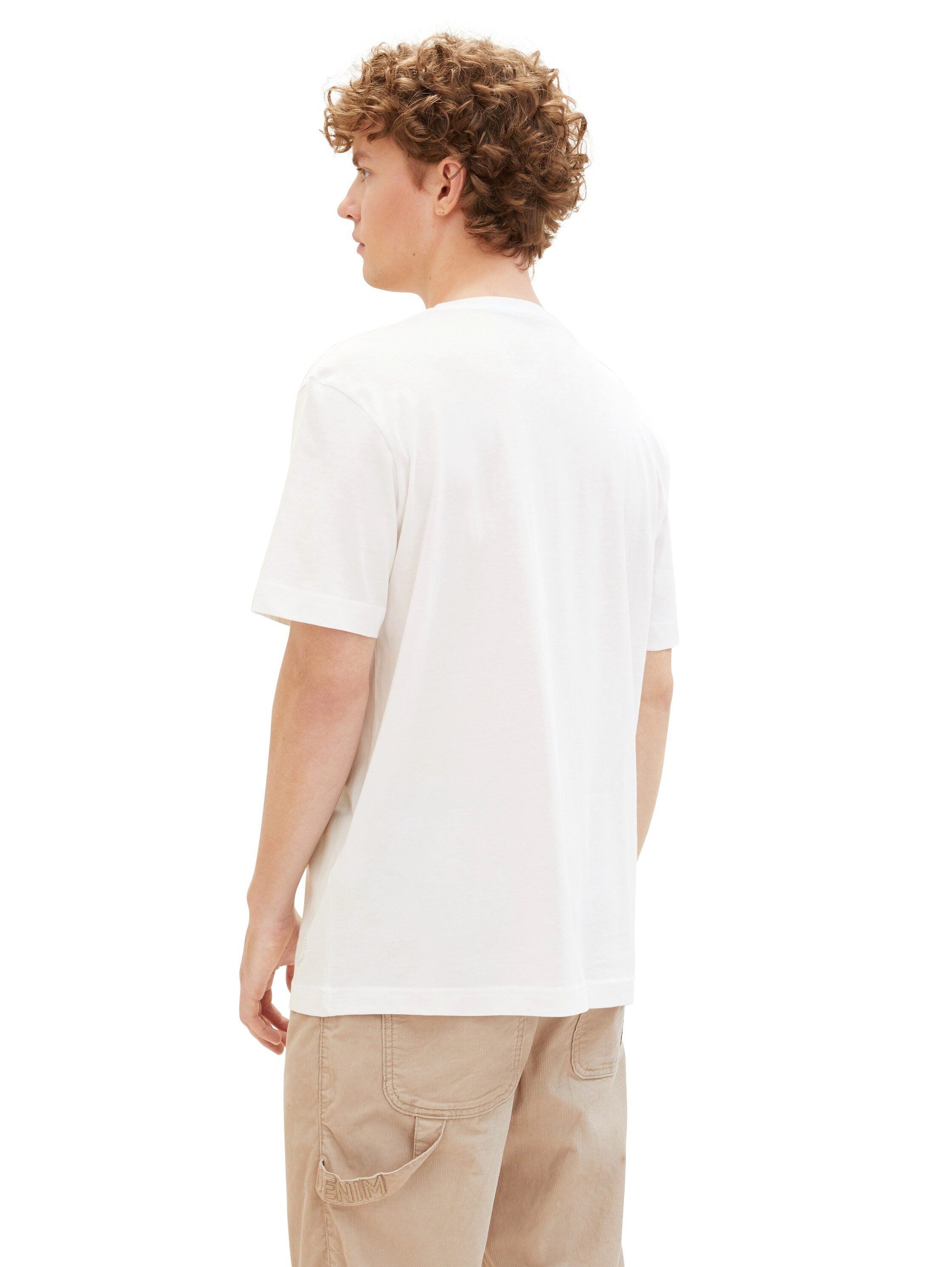 TOM TAILOR T-Shirt (Packung, 4-tlg) 4er pack, mit Rundhals