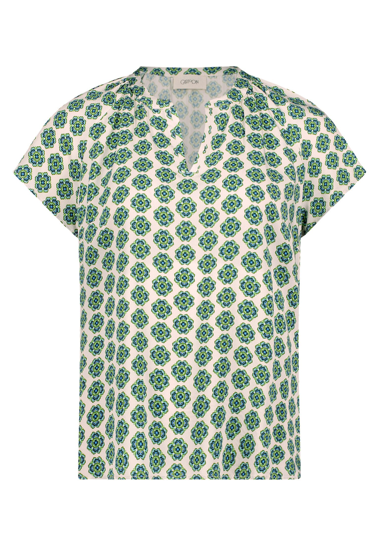Cartoon Shirtbluse Damen mit Rüschen