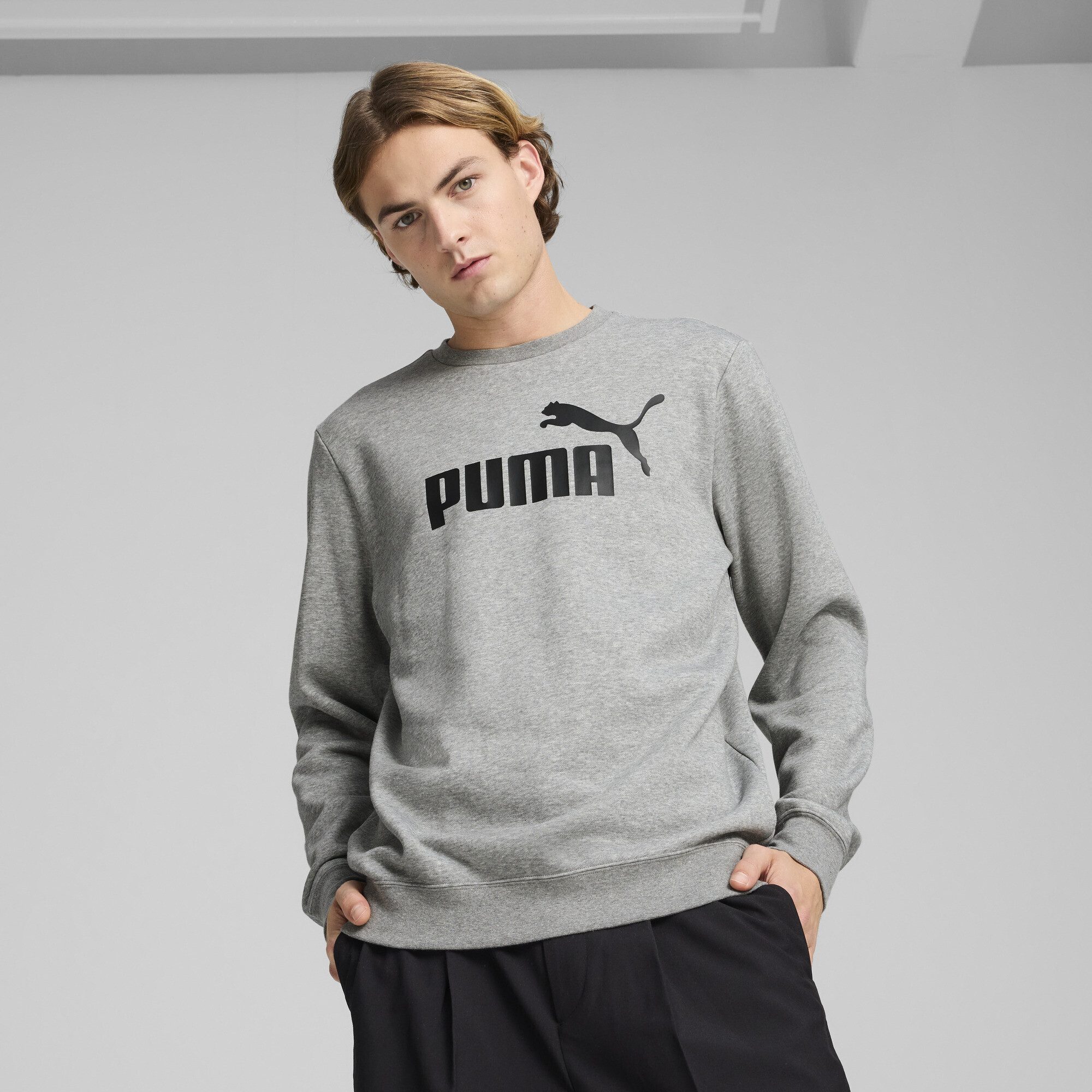 PUMA Sweatshirt Essentials No. 1 Logo Crewneck Herren günstig online kaufen
