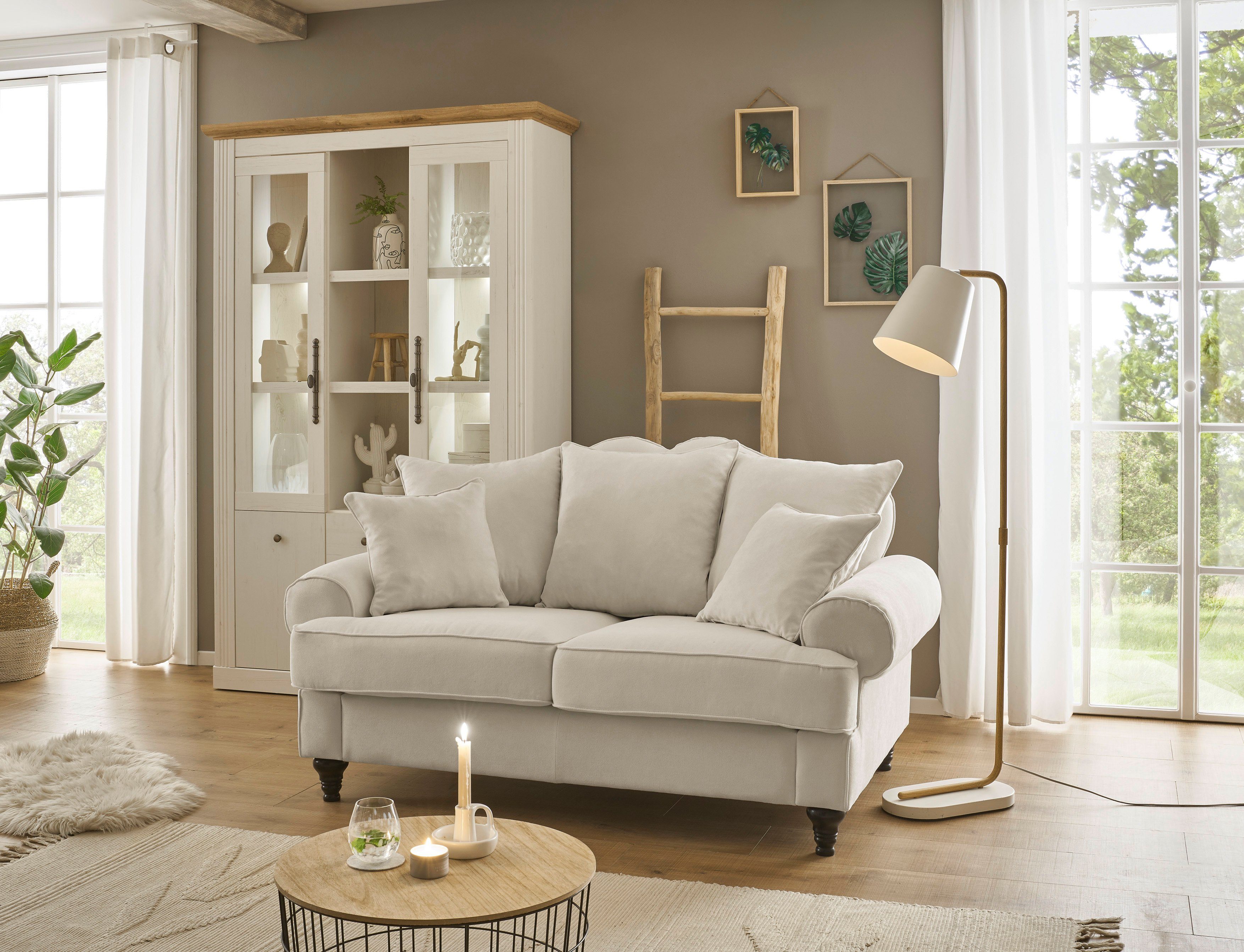 Home affaire 2-Sitzer WESTMINSTER, mit Federkern-Polsterung