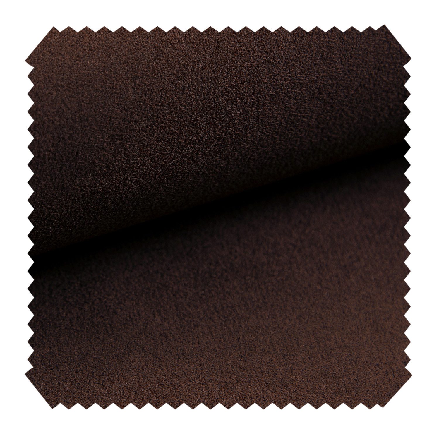novely® Stoff ALPEN Polsterstoff im Wildleder-Look - Velours-Microfaser-Möbelstoff, Robust, Wasserfest, Samtweich, Meterware, 1lfm
