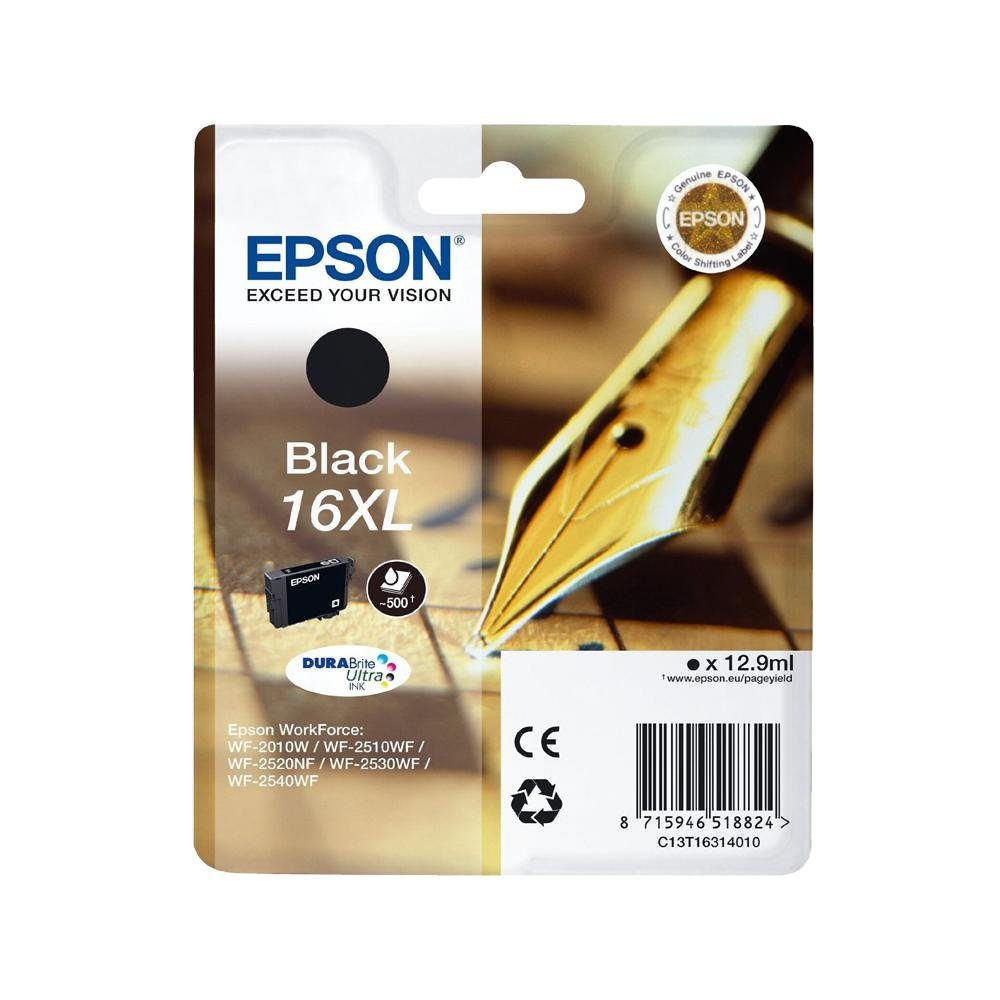 Epson T1631 Singlepack 16XL schwarz Tintenpatrone