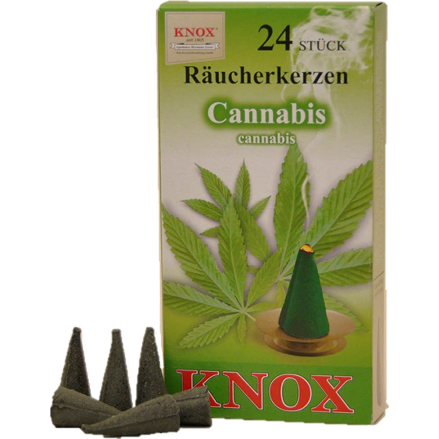 KNOX Фігурка курець Knox Räucherkerzen - Cannabis von Knox Räucherkerzen