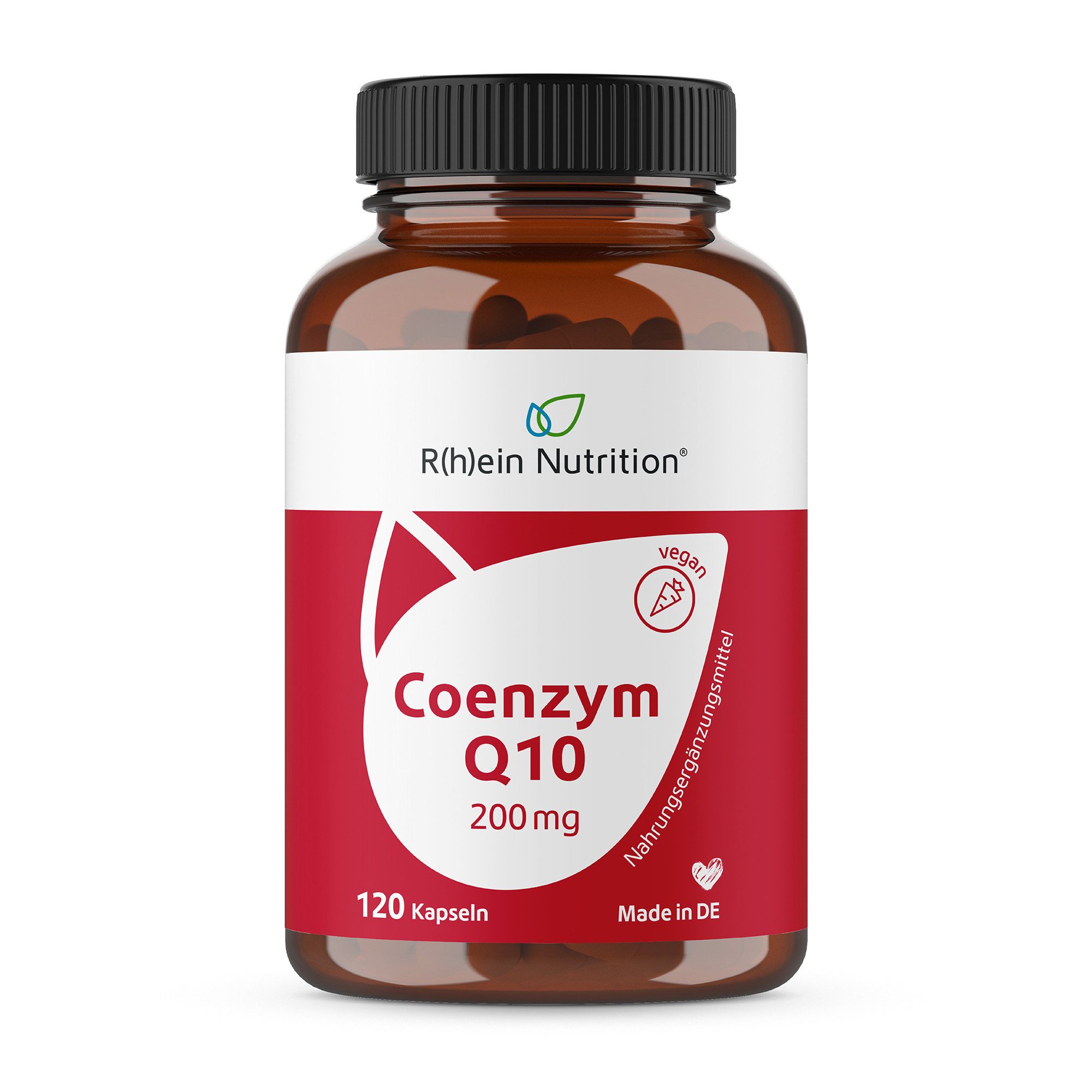 R(h)ein Nutrition Coenzym Q10 200 mg vegan Kapseln, 120 St., 48.6 g 0.0 ml