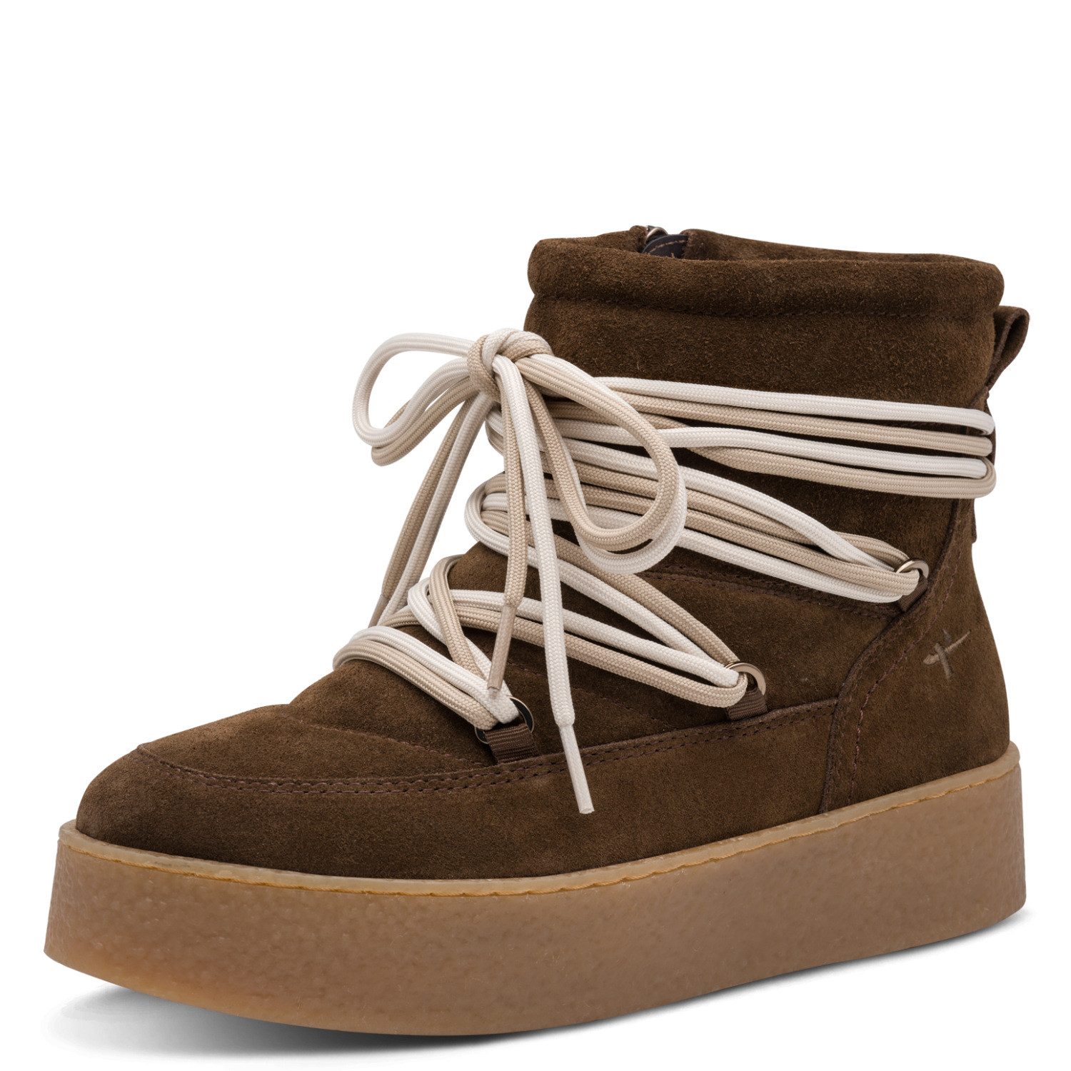 Tamaris Winterboots Plateau, Schnürboots mit praktischem Innenreißverschluss
