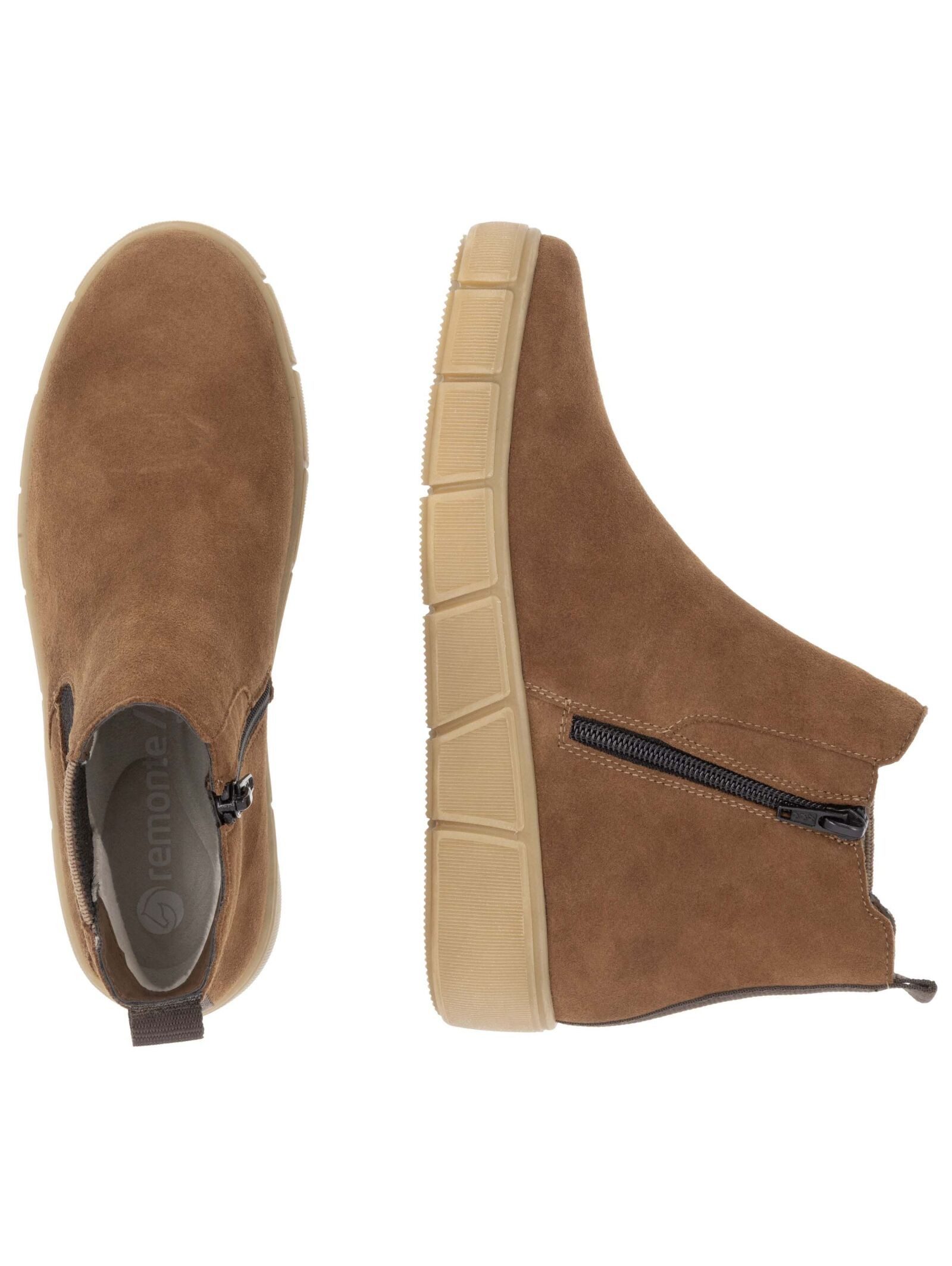 Remonte Remonte Stiefelette Veloursleder/Textil Stiefelette