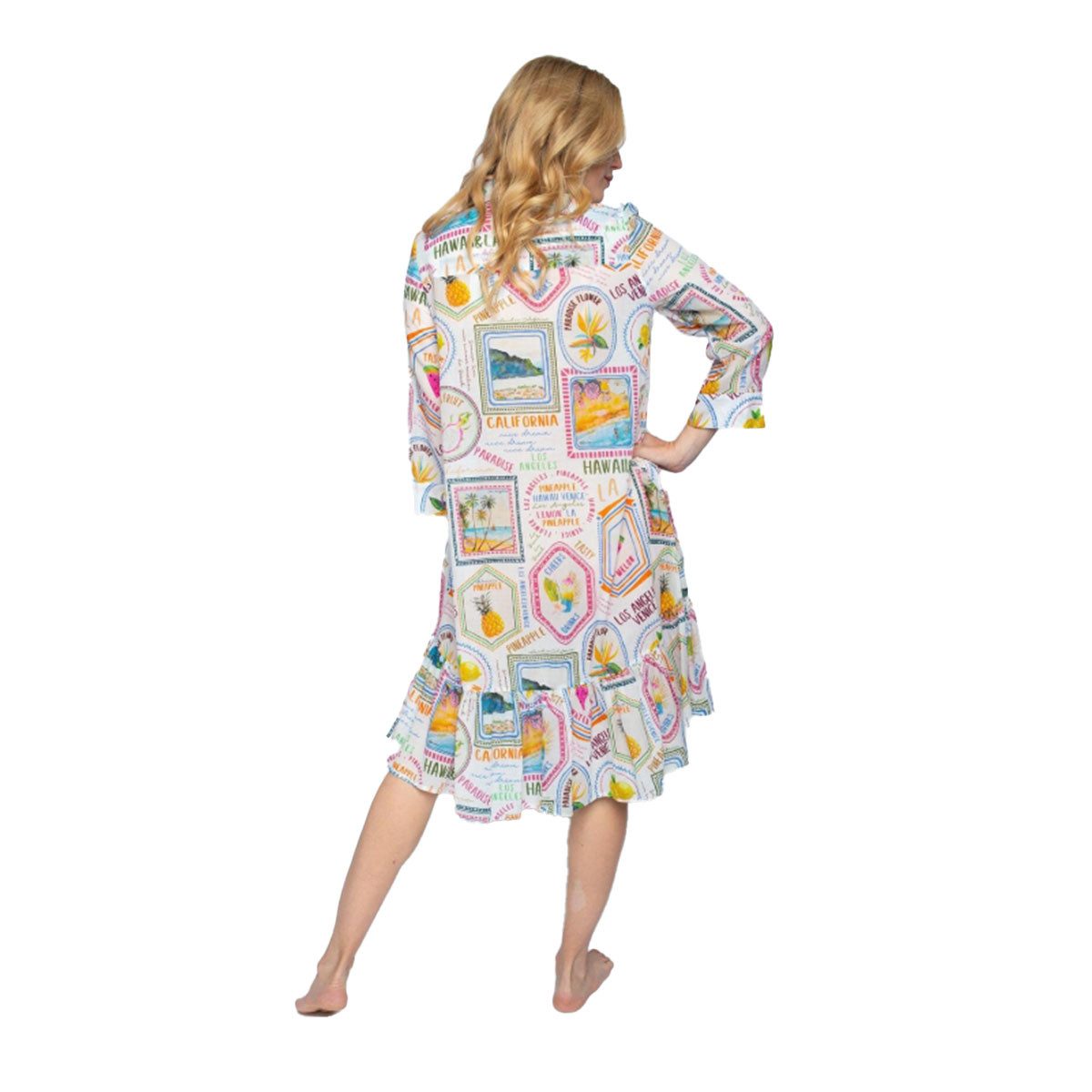 Emily Van Den Bergh Hemdblusenkleid sommerlich günstig online kaufen