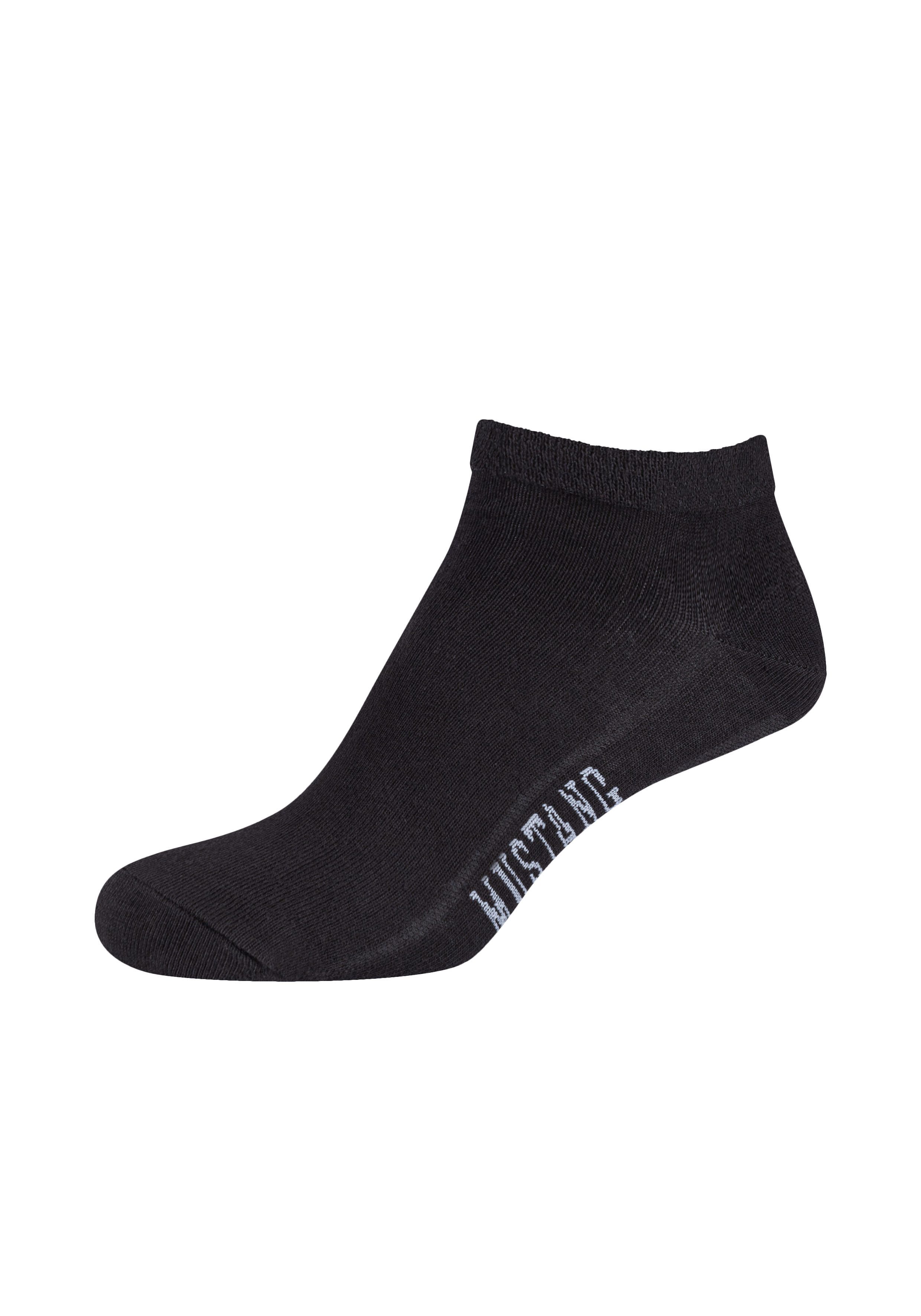MUSTANG Kurzsocken casual (6-Paar) mit elastischem Komfortbund – Bild 4 von 5