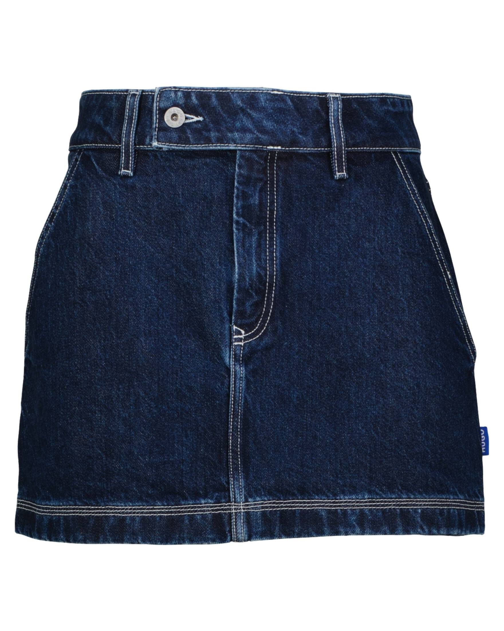HUGO Jeansrock Damen Minirock aus Denim günstig online kaufen