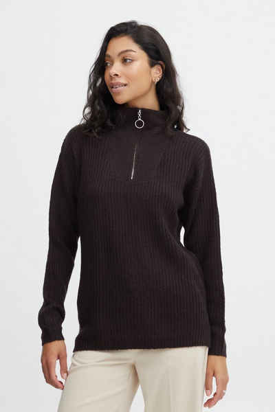 b.young Stehkragenpullover BYNORA LONG JUMPER -