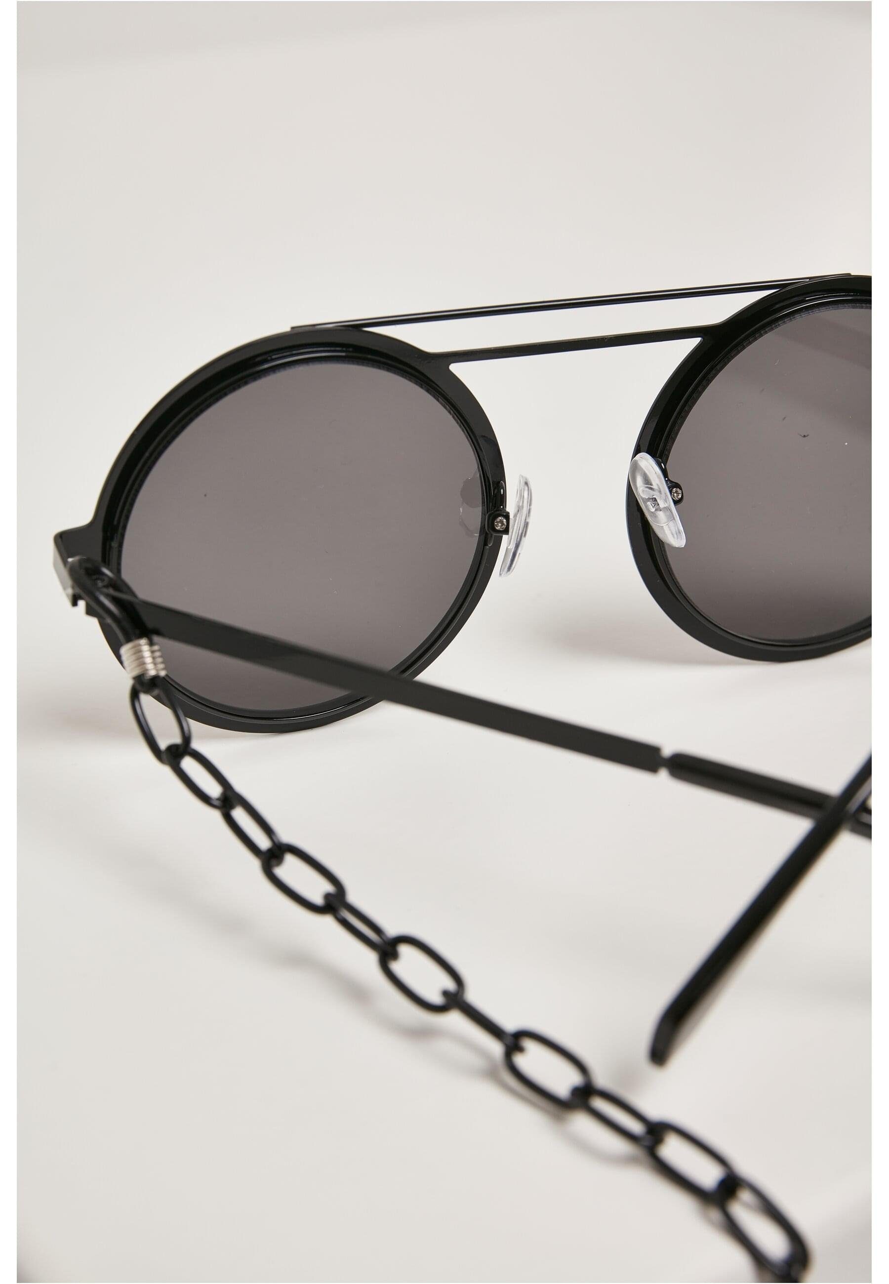 URBAN CLASSICS Sonnenbrille Unisex Chain Sunglasses black/black 104