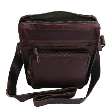 BRANCO Handgelenktasche Branco - edle Leder Herren Handtasche Herrentasche Umhängetasche Auswa