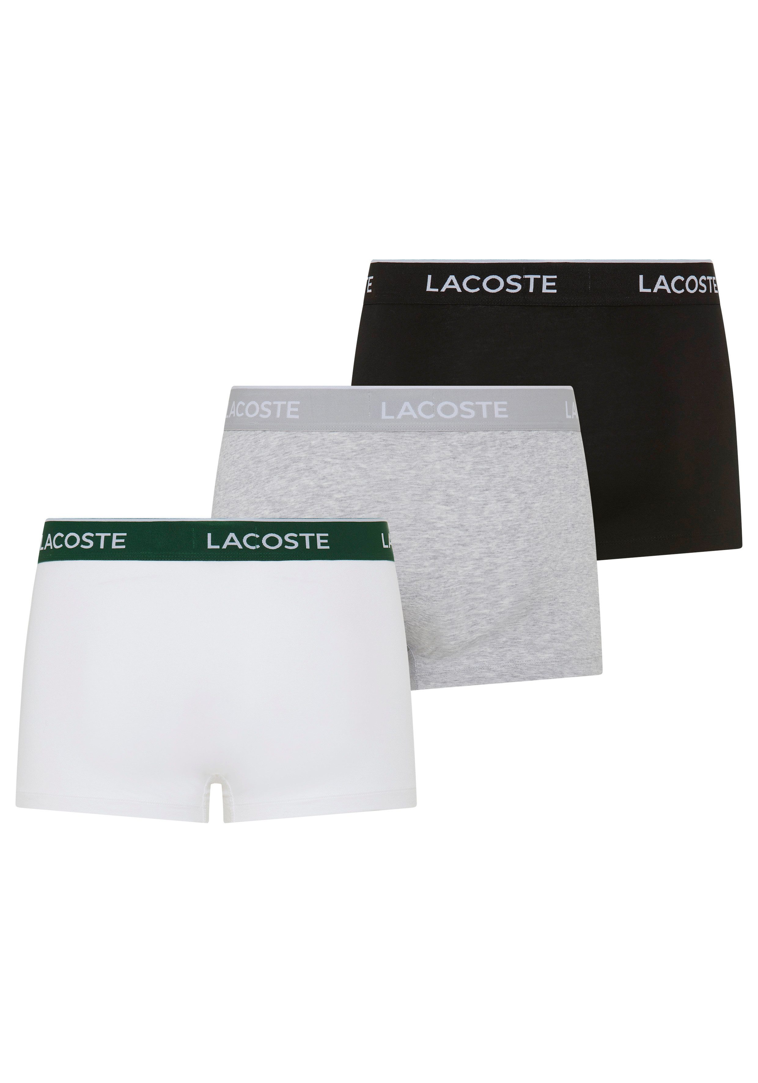 Lacoste Trunk (Packung, 3er) mit Lacoste-Schriftzug am Bund