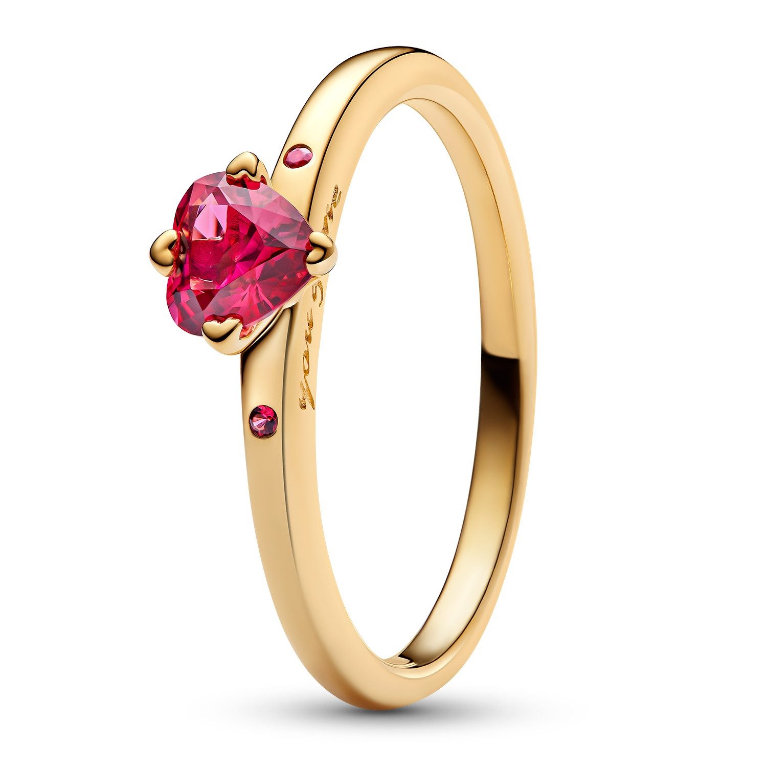 Pandora Solitärring Explosion der Liebe Goldfarben günstig online kaufen