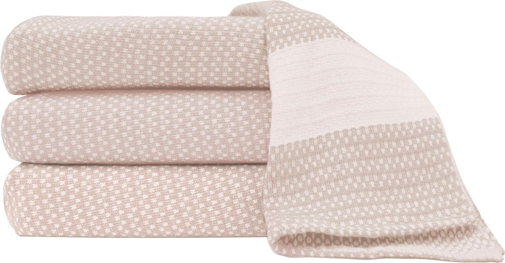 Wohndecke Schachbrett, Primera, mit einem zeitlosen Design, Kuscheldecke. € 34,47