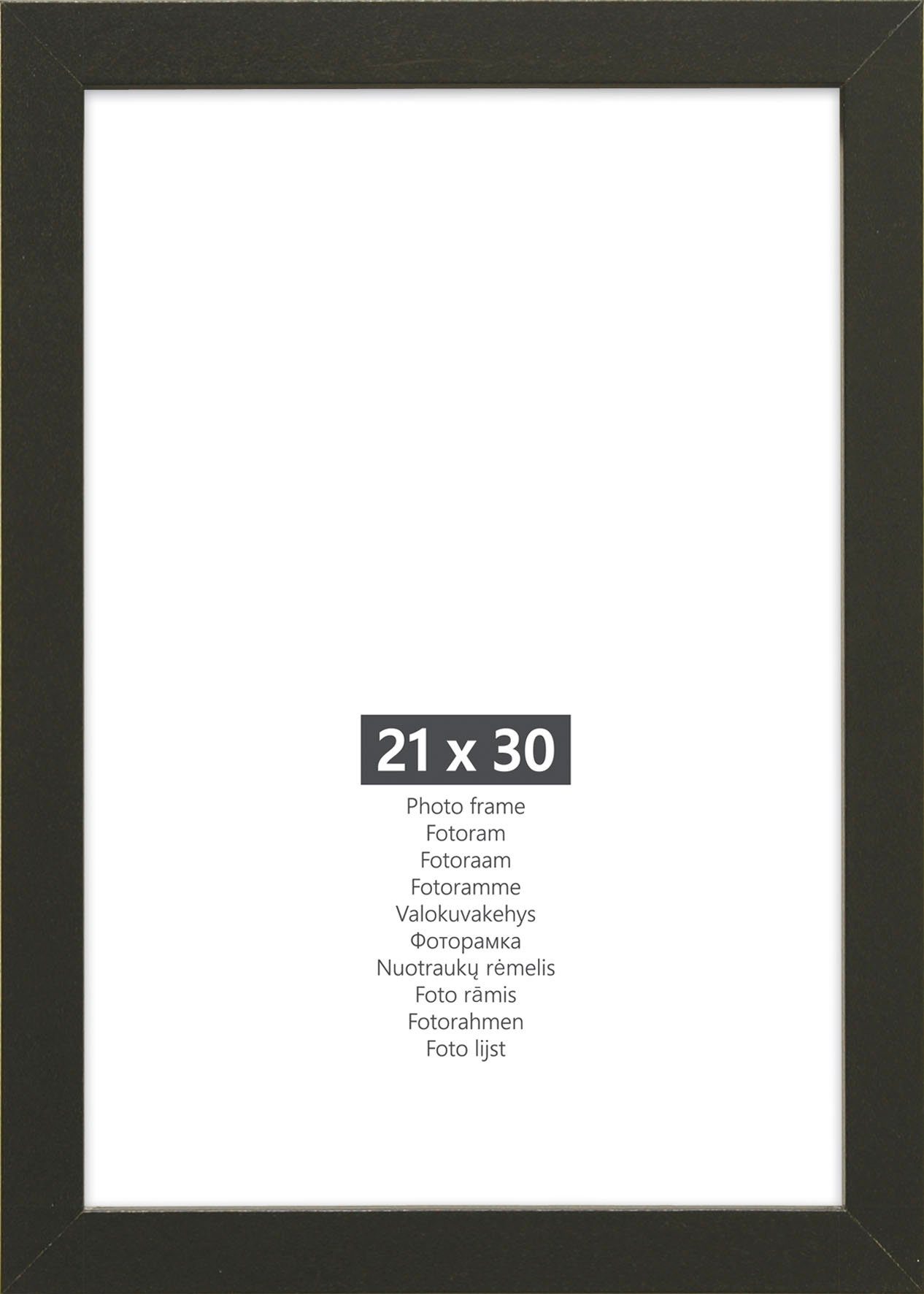 2x + A5) cm St), 10x15 A4) 21x30 (Set, andas Bilderrahmen-Set 13x18 4x Bilderrahmen 2x + 15x20 10 10er, Schwarz (DIN + 2x (DIN