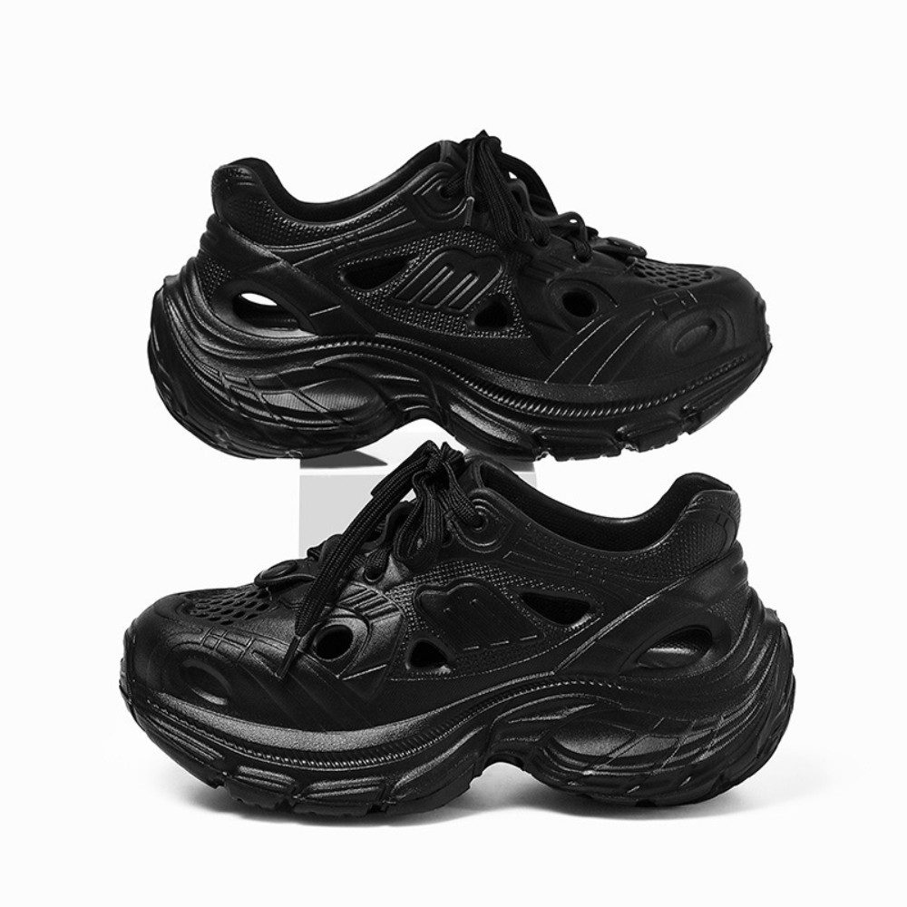 Blusmart Schnür-Wolken-Sandalen mit dickem Boden für günstig online kaufen