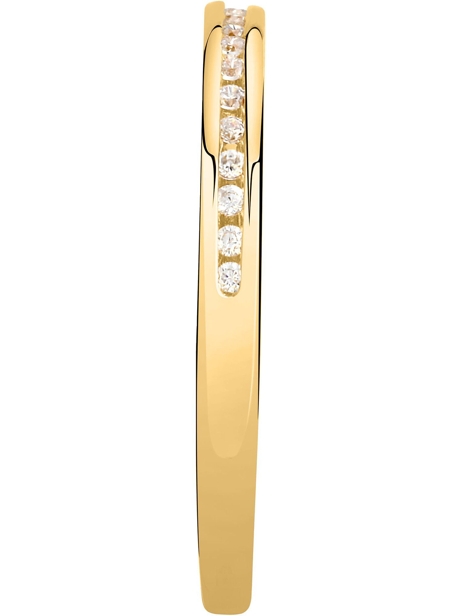 CHRIST Diamantring CHRIST Damen-Damenring 585er Gelbgold 20 Diamant