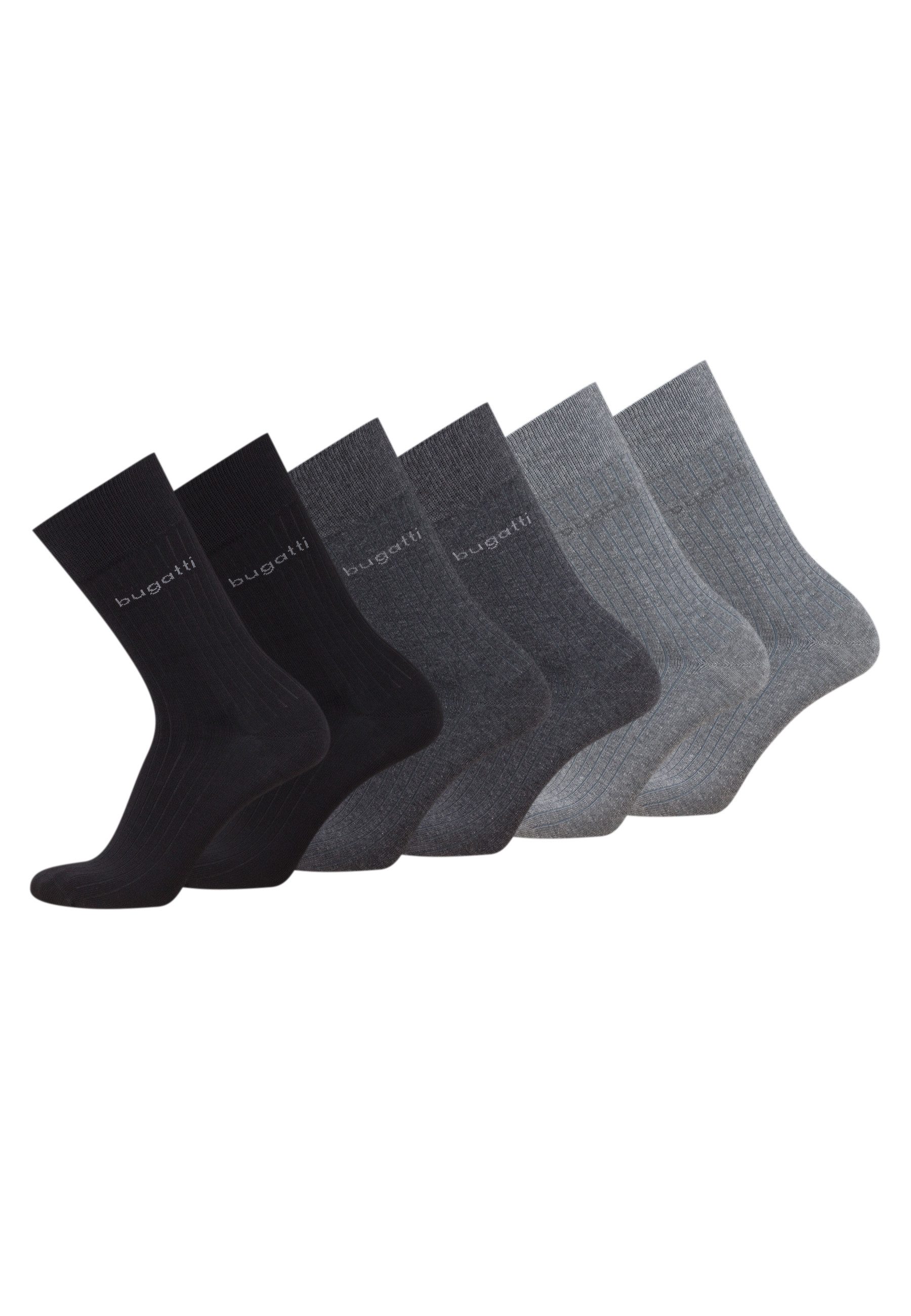 Basicsocken bugatti Herrensocken 6er Sockenbox