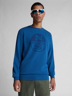 North Sails Sweatshirt aus Biobaumwolle mit Label-Print
