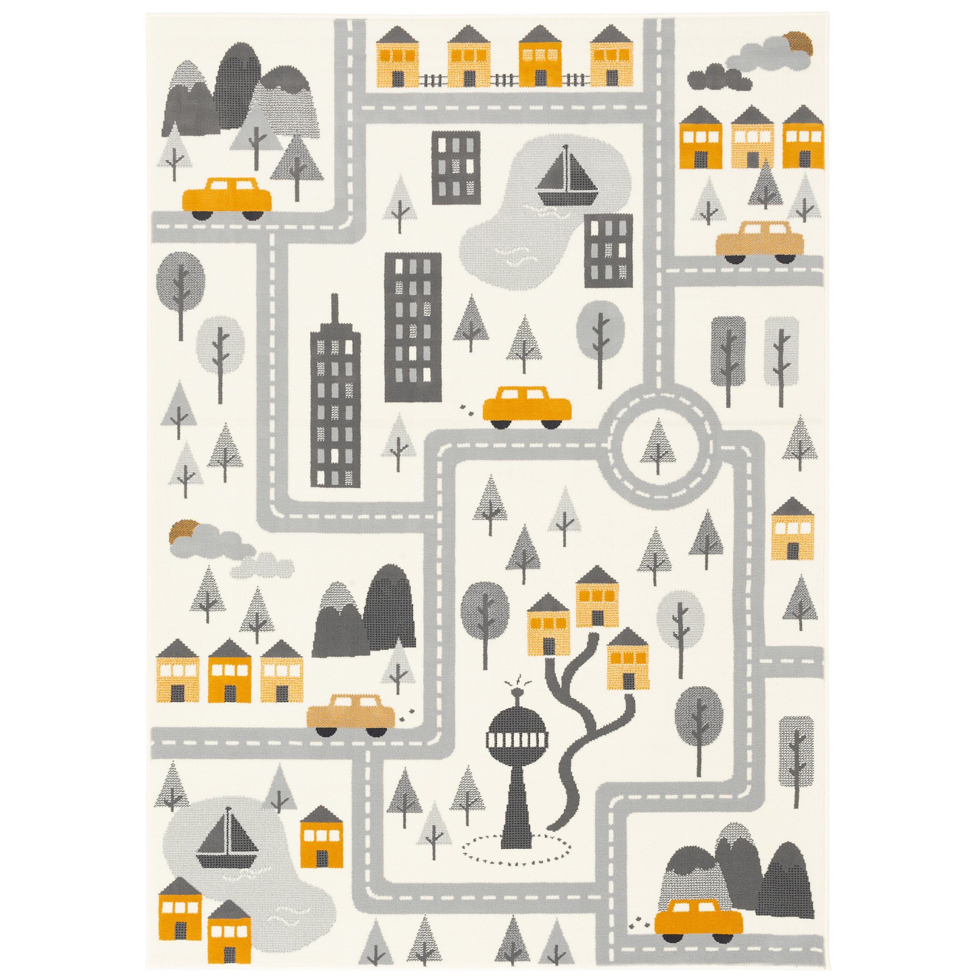 Pergamon Kinderteppich Kinder Straßenteppich Passion Kids, Rechteckig, Höhe günstig online kaufen