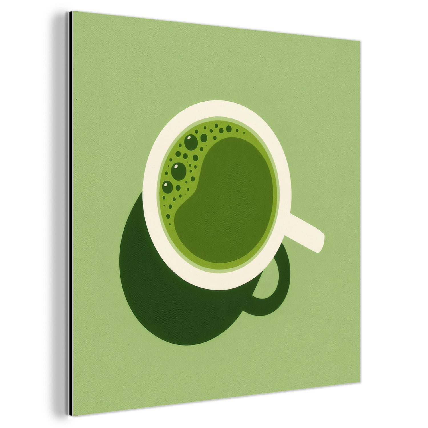 MuchoWow Metallbild Minimalistisch - Becher - günstig online kaufen