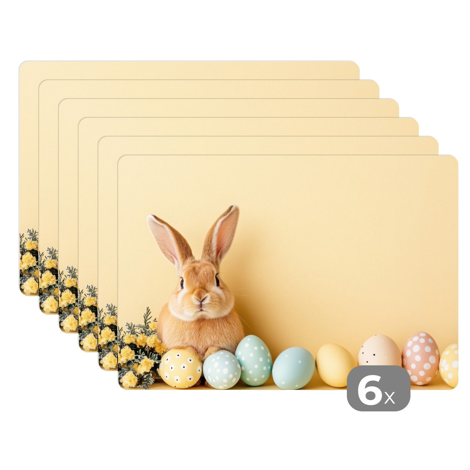 MuchoWow Platzset Eier - Kaninchen - günstig online kaufen