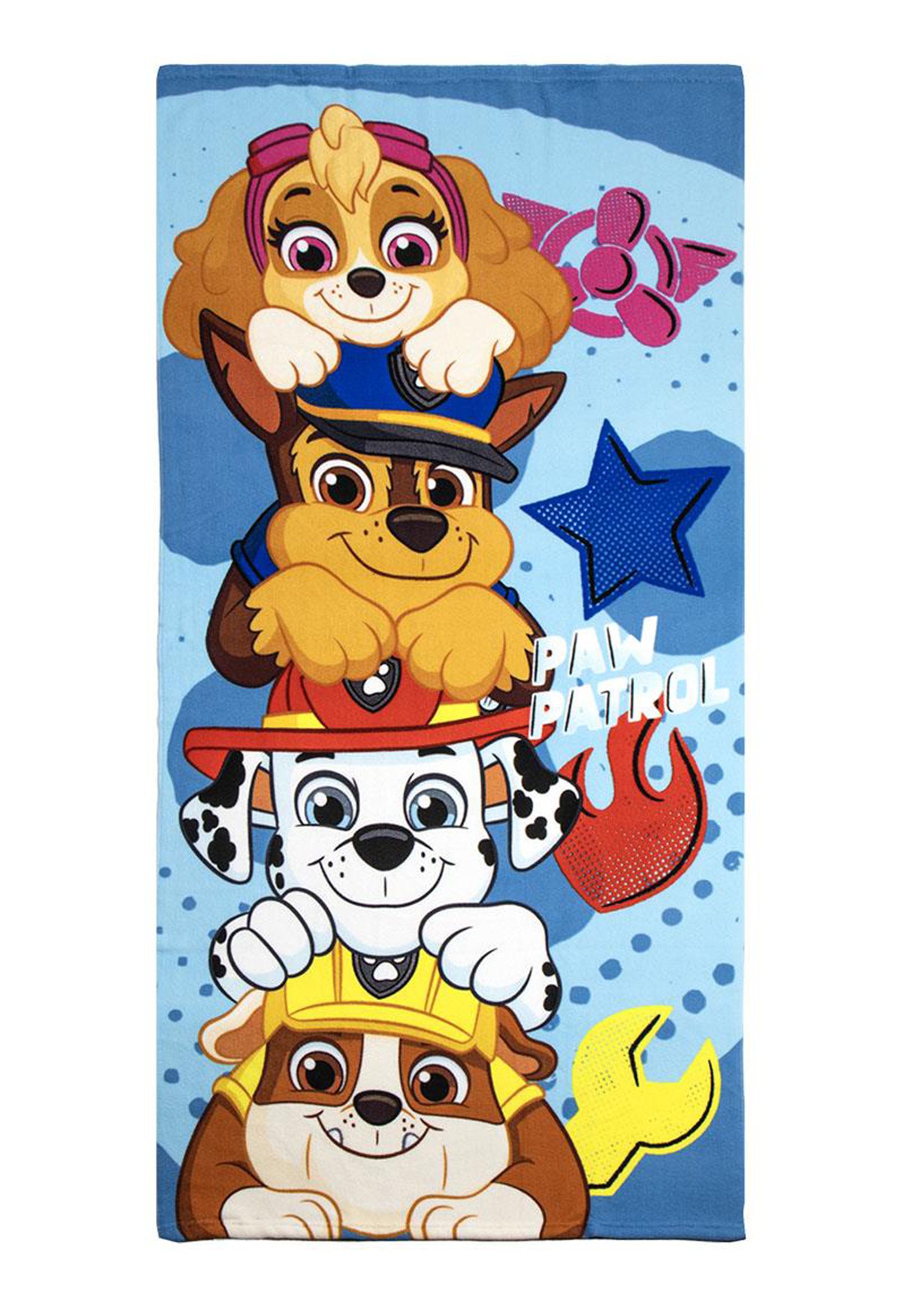 PAW PATROL Handtuch Strandtuch Handtuch 70 x 140