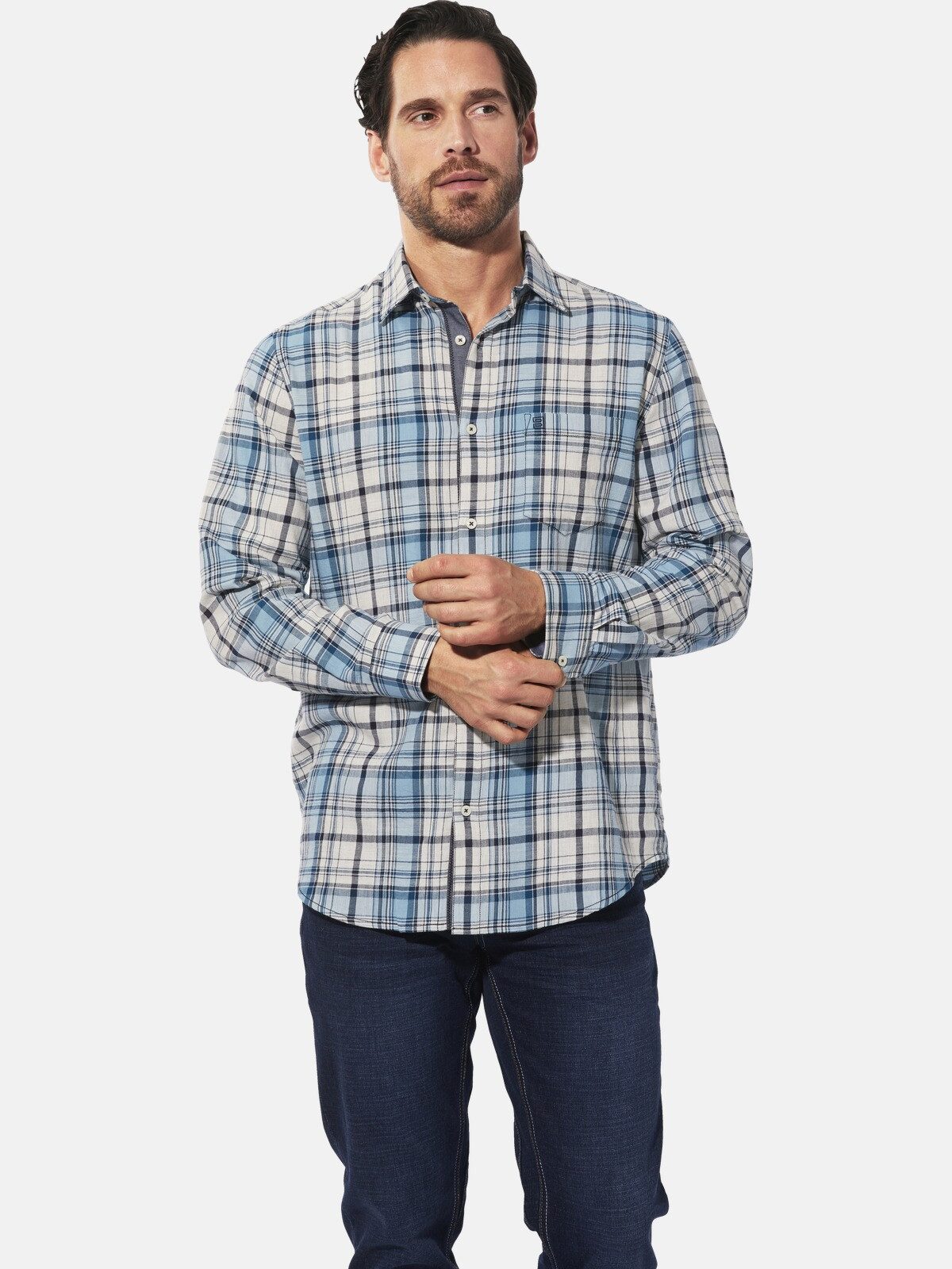 Babista Langarmhemd JALOR mit praktischer Brusttasche