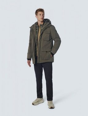 NO EXCESS Anorak Jacket Long Fit Hooded Double Front