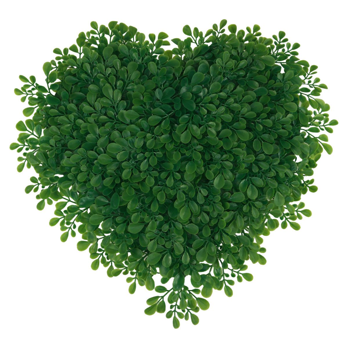 Florists Products Streudeko Deko Herz Buchsbaum künstlich Grün Matte Hochzeit 30,5cm