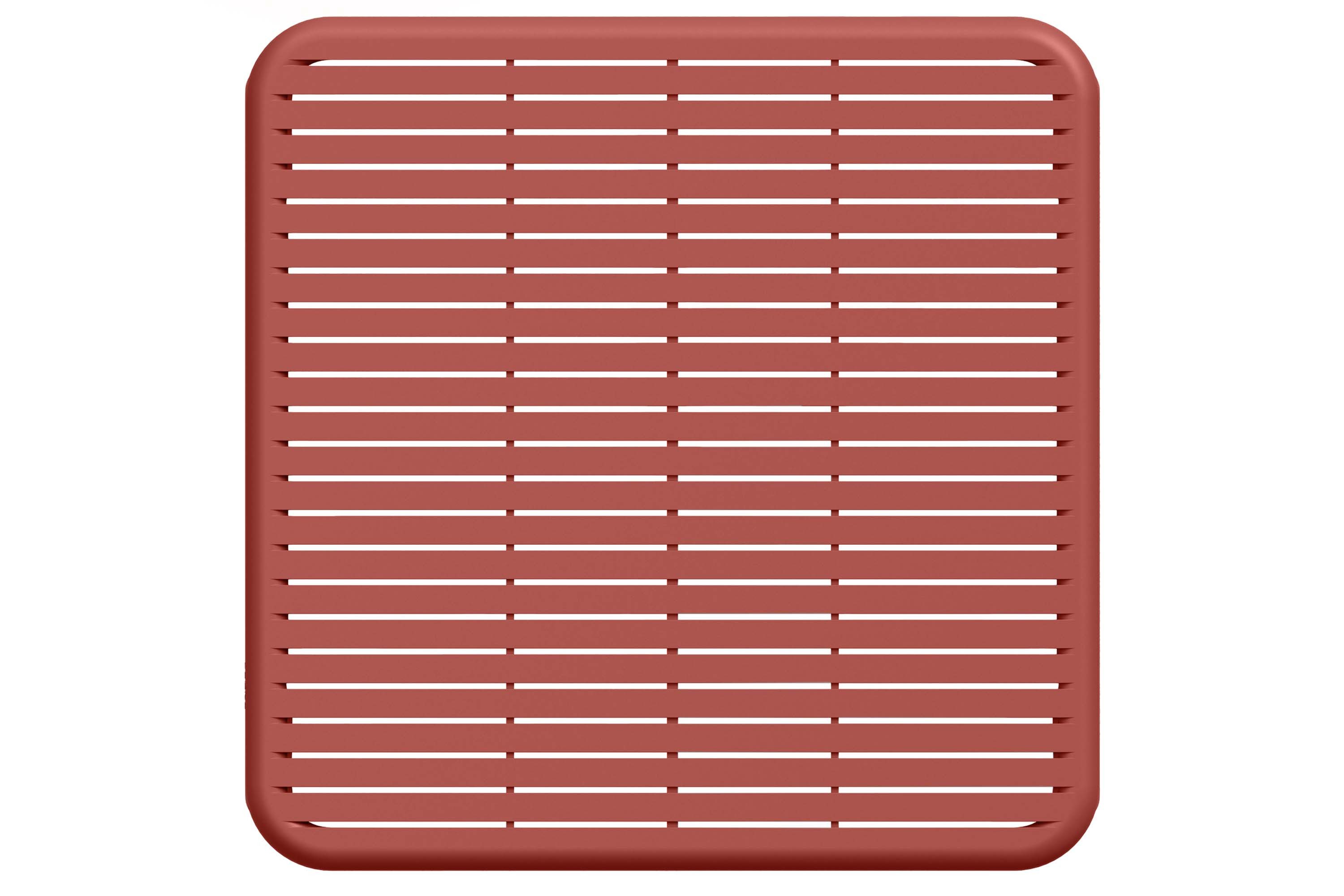 KONSIMO® Gartentisch FICCARI Balkontisch Outdoor Kaffeetisch, hergestellt in der EU, Wetterfestes Material, 100% recycelbar, Gartenmöbel, Höhe: 40,5 cm