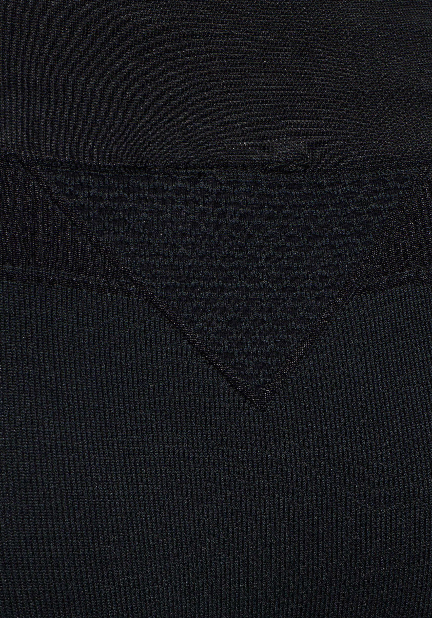 hummel Leggings HMLCLEA SEAMLESS MID WAIST TIGHTS dehnbarer Stoff, mit Mesh-Belüftung, feuchtigkeitsableitend