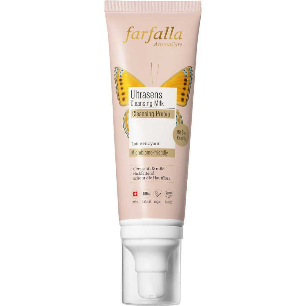 Farfalla Essentials AG Gesichtspflege Ultrasens Cleansing Milk Cleansing Prebio, 75 ml