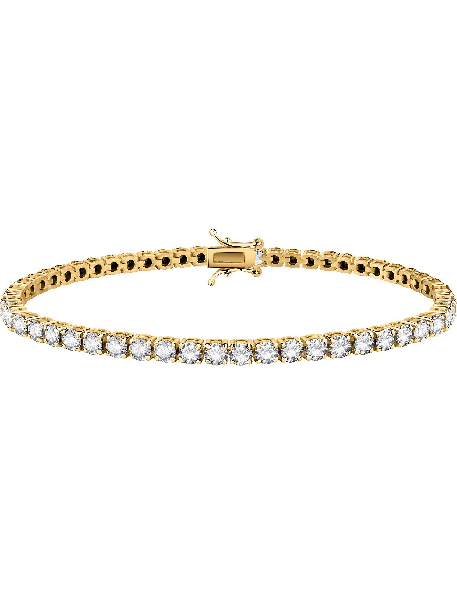 FAVS Silberarmband FAVS Damen-Armband 925er Silber 56 Zirkonia