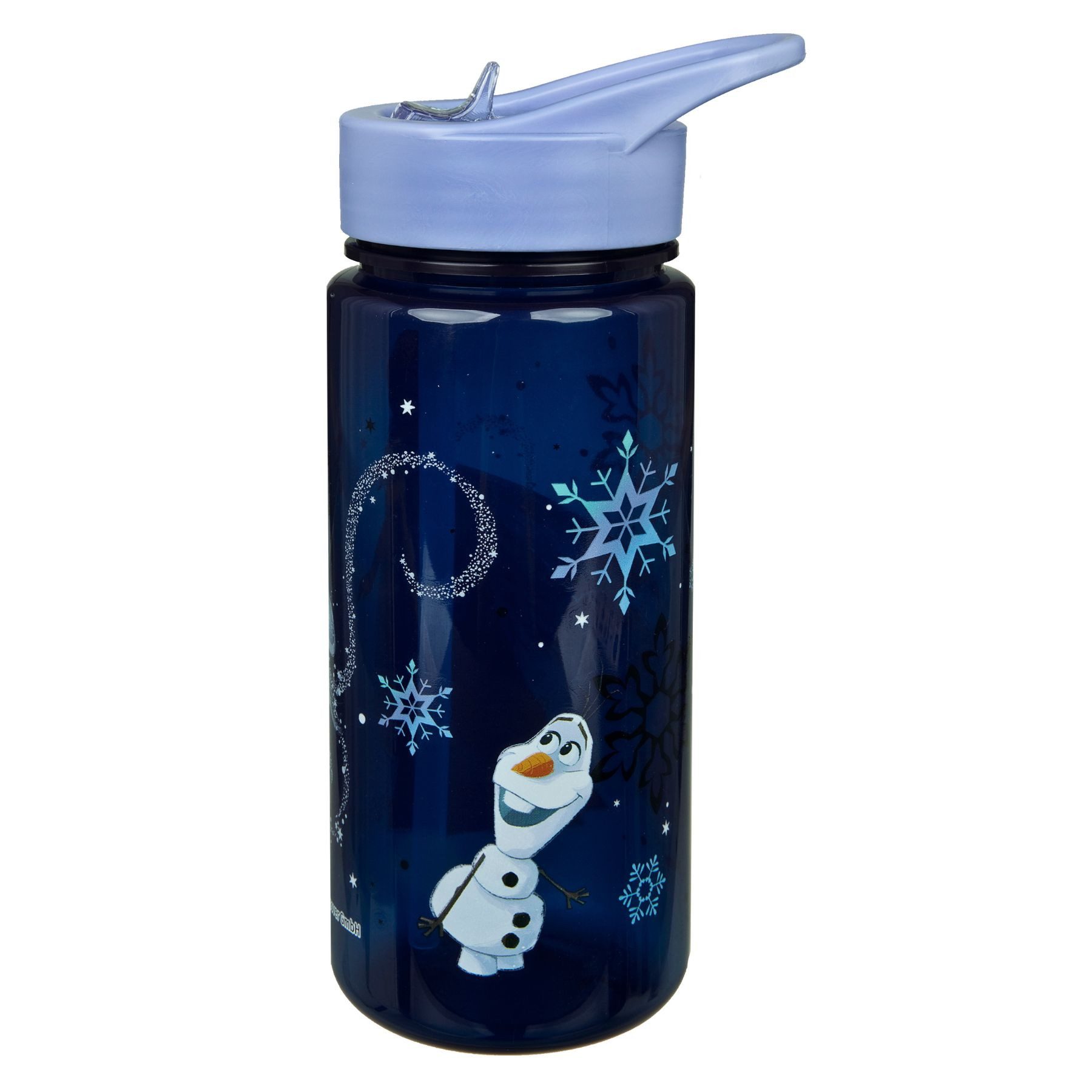 Disney Trinkflasche 500 ml Frozen Kinder blau Wasserflasche für Alltag