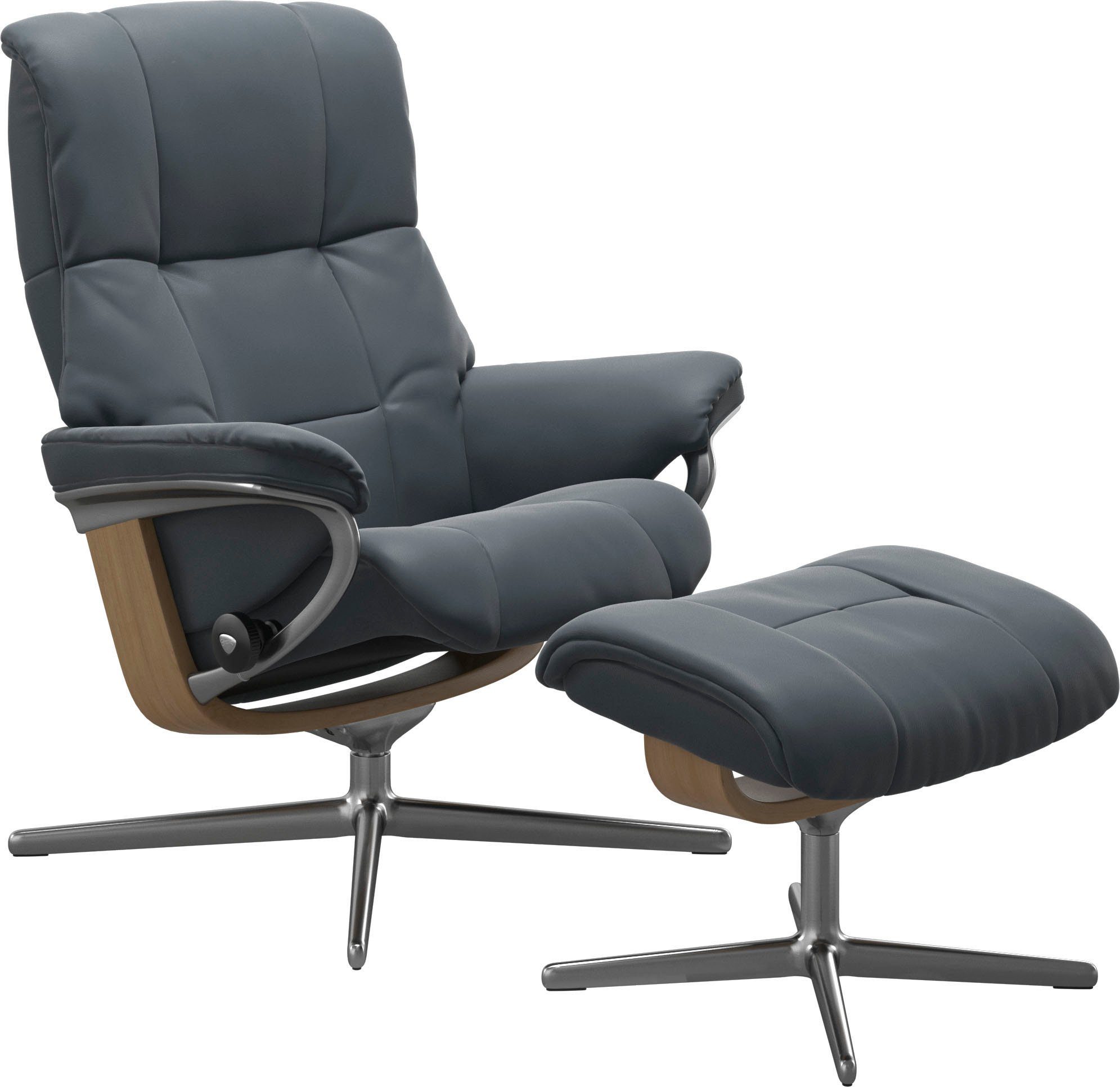 Stressless® Relaxsessel Mayfair, mit Cross Base, Größe S, M & L, Holzakzent Eiche