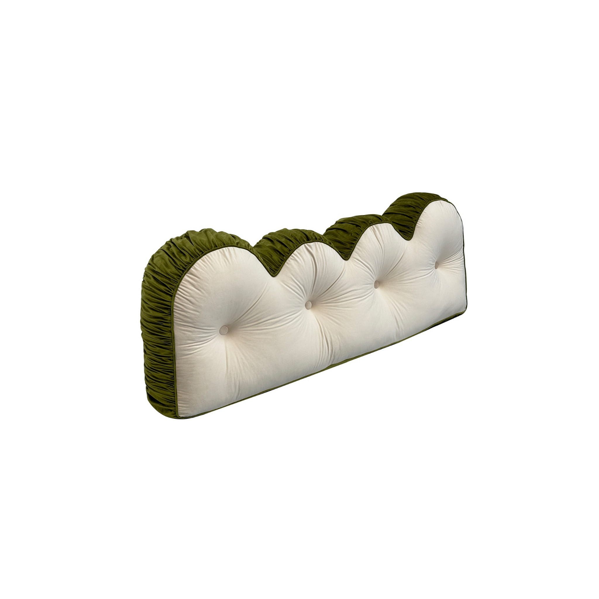 PillowPalette Kopfstützkissen Samtgesteppte Kopfstütze