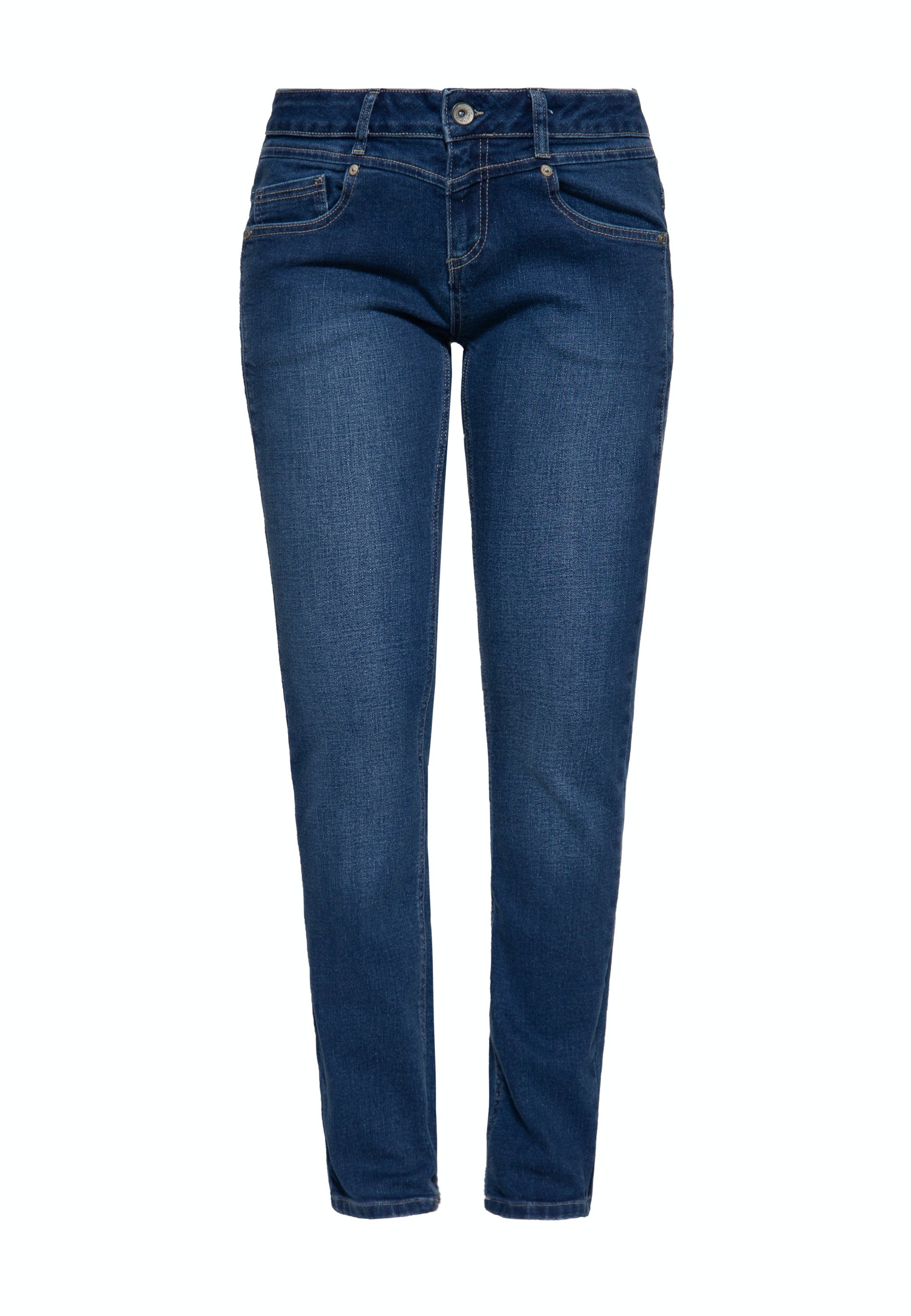 ATT Jeans Slim-fit-Jeans Zoe (1-tlg) mit nachhaltigem Material-Mix