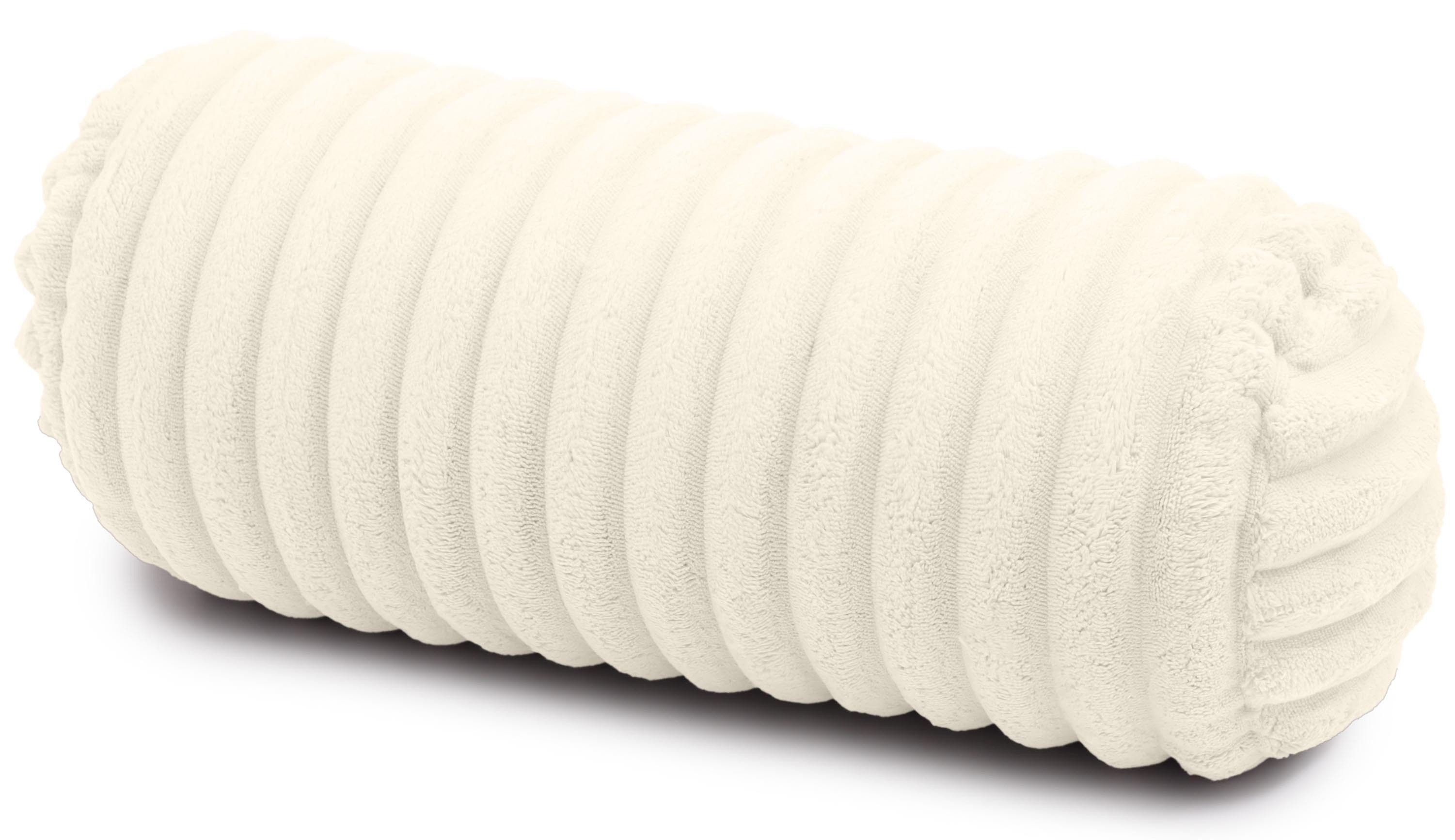 Amilian Nackenrolle 40x15 cm mit Bezug - Kissenrolle - Dekokissen Rolle, Kopfstütze, Nackenstütze mit Bezug, ideal als Kissen, Dekokissen, Sofakissen, Nackenstützrolle, Sofakissen, Lagerungskissen, Schlafkissen von Amilian