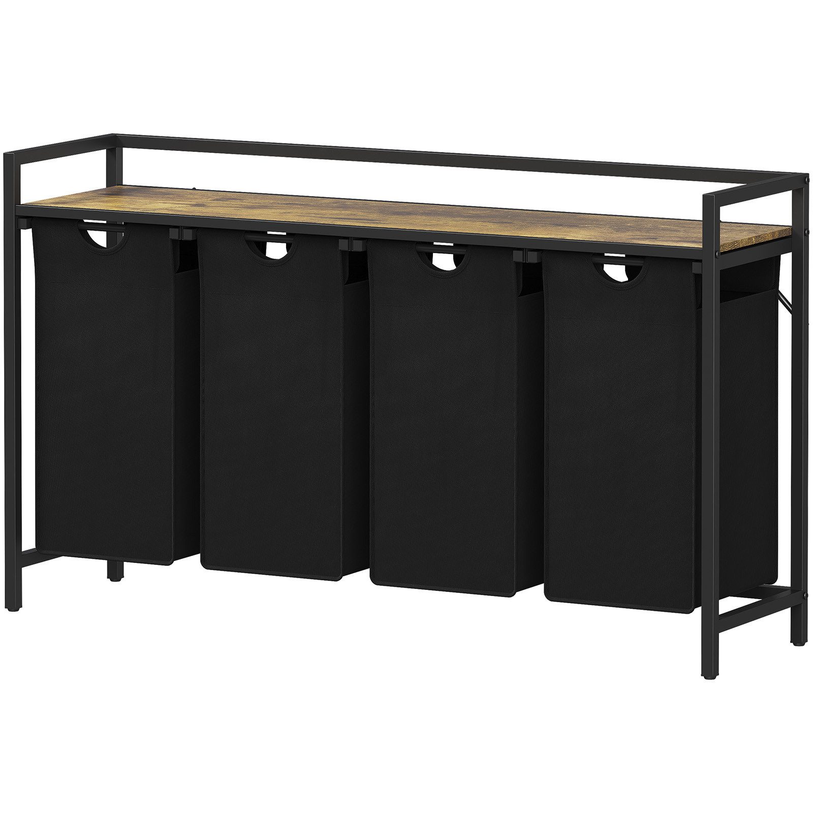 Lifewit Wäschebox Wäschekorb 4 Fächer, Wäschesammler mit Ablage und auszieh günstig online kaufen