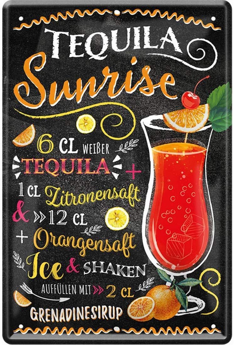WOGEKA ART Metallbild Tequila Sunrise - günstig online kaufen