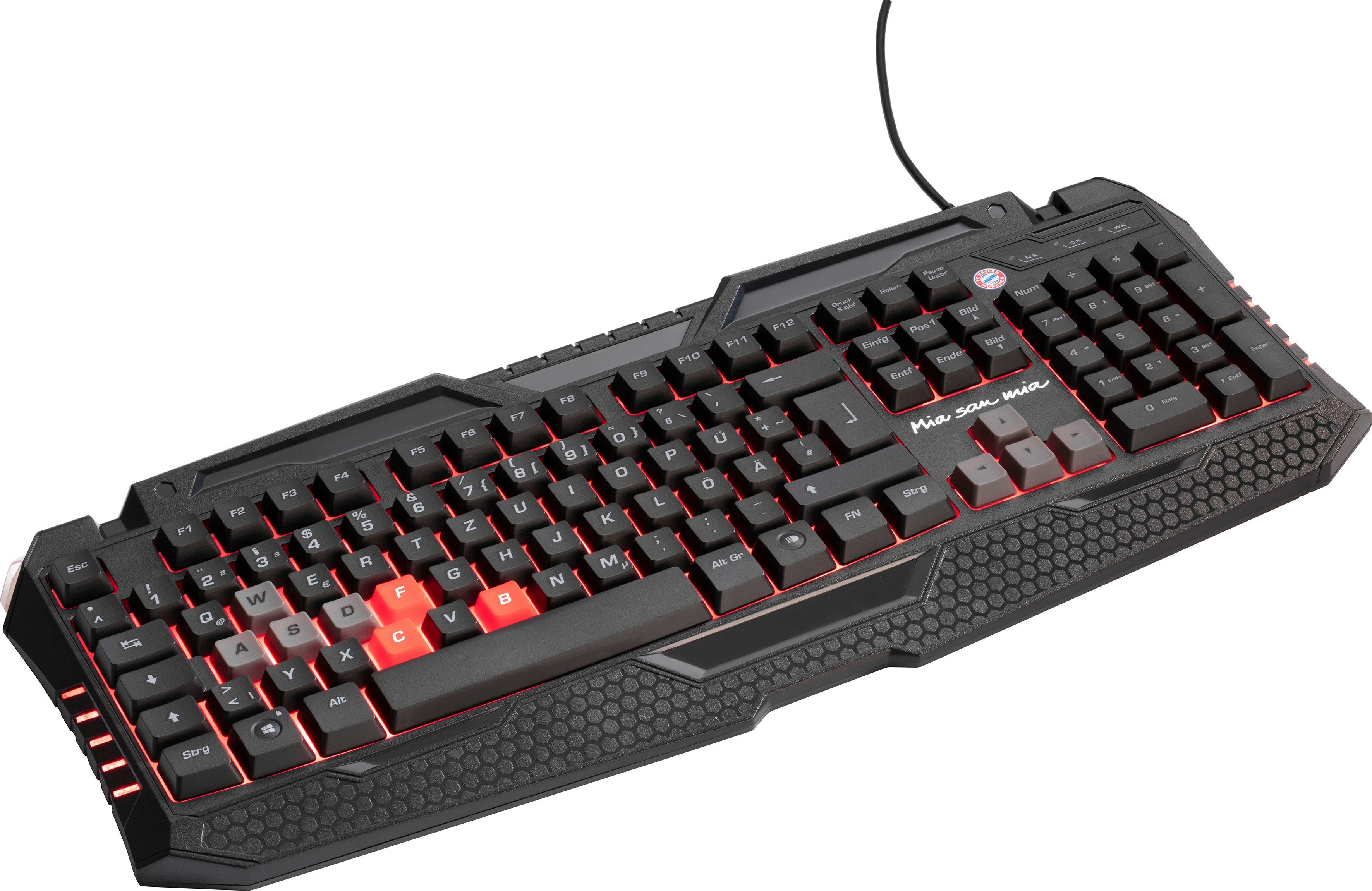 Snakebyte »FC Bayern München PC-Gaming Tastatur« Gaming-Tastatur online ...