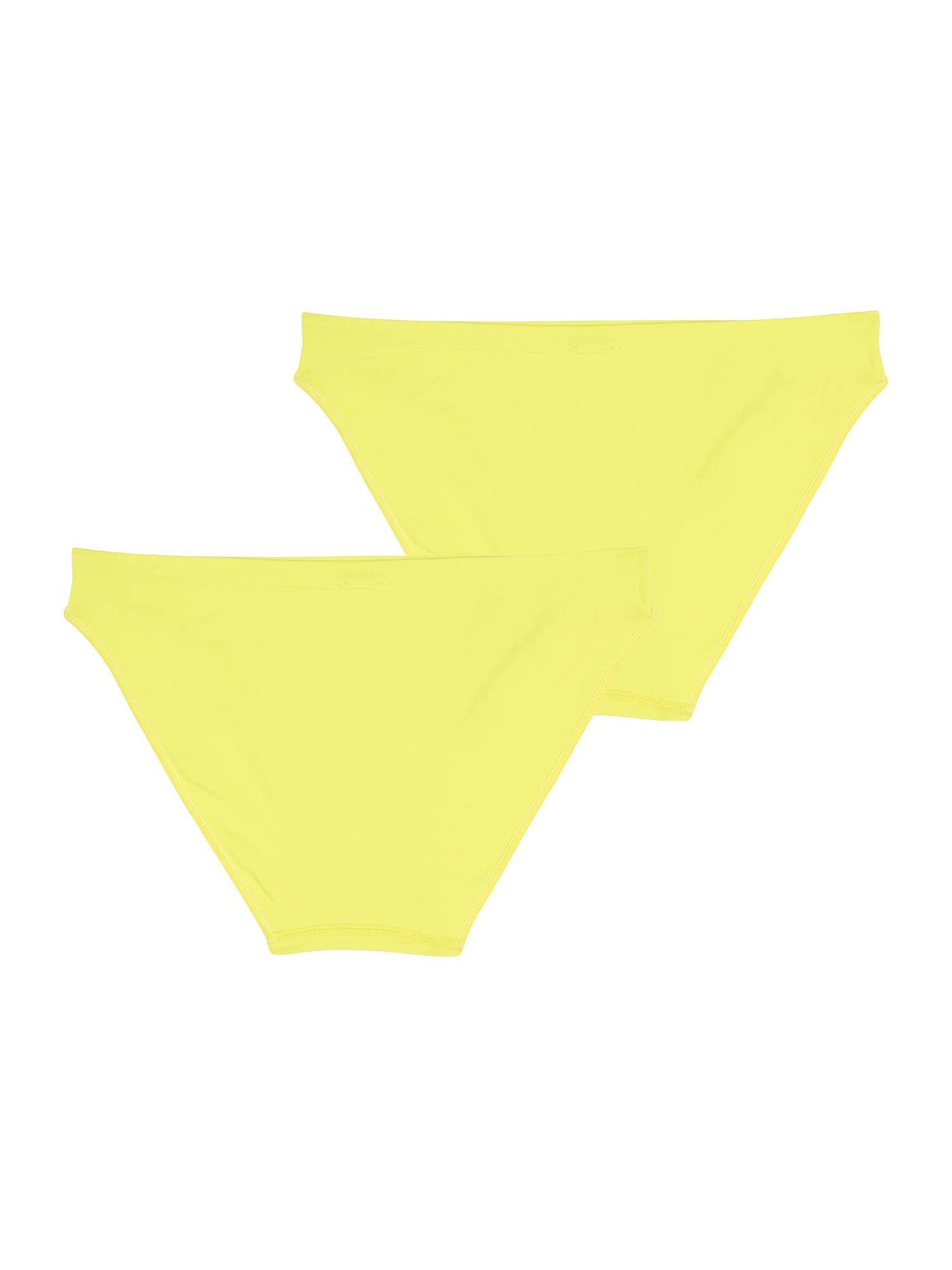adidas Sportswear unterhose Stretch unterwäsche Slip (2-St) lemon basic Multi