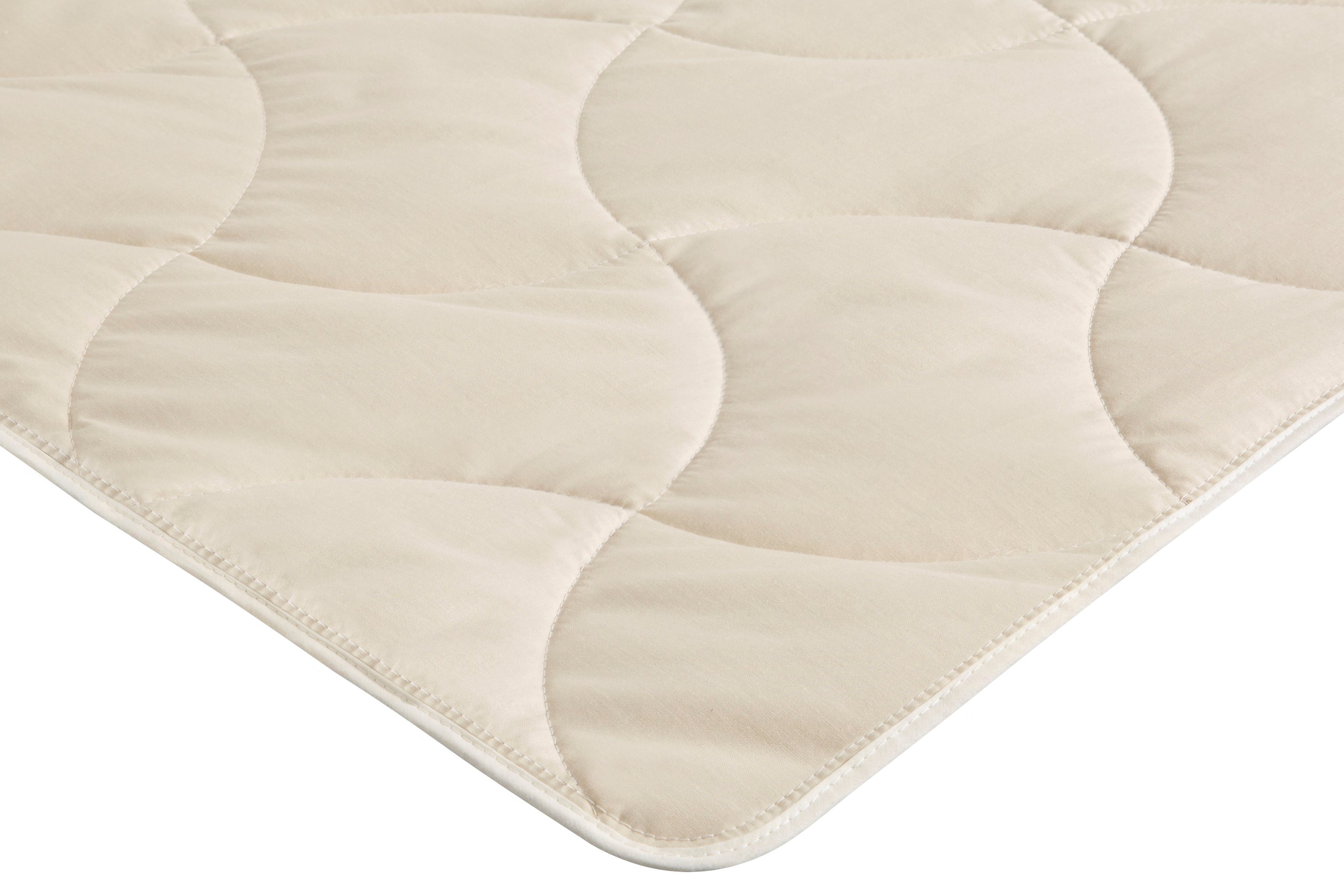 fan Naturfaserbettdecke TENCEL™ Leinen, Füllung: 50% Lyocell (TENCEL), 50% Leinen, Bezug: 100% Baumwolle, natürlich, kühlendes Schlafklima – Bild 2 von 5