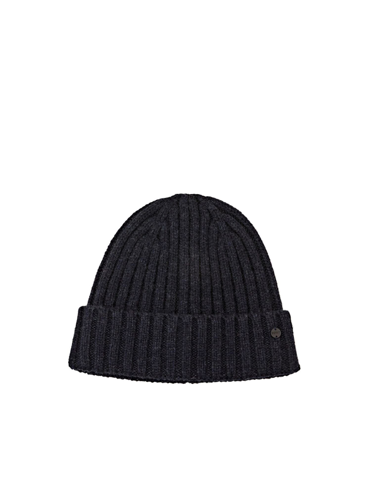 Esprit Beanie Beanie aus grobem Rippstrick NAVY