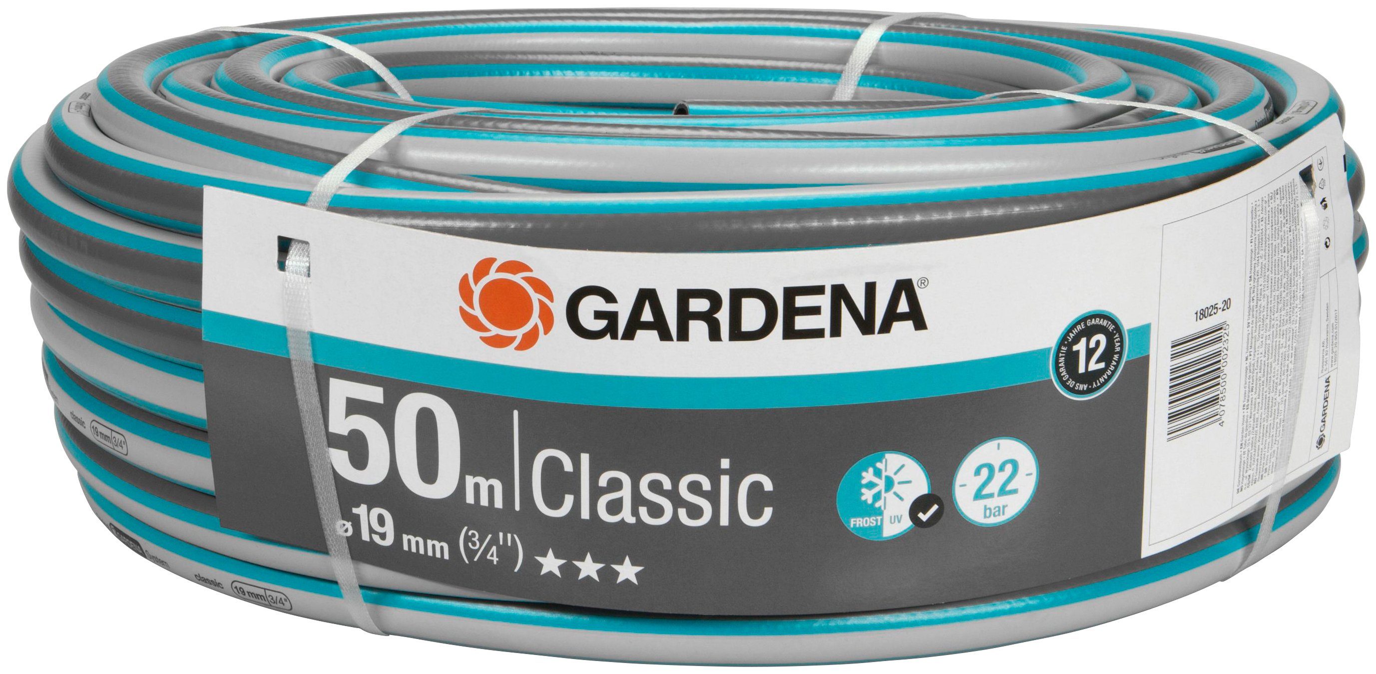 GARDENA Gartenschlauch »Classic, 1802520«, 19 mm (3/4"), 50 Meter