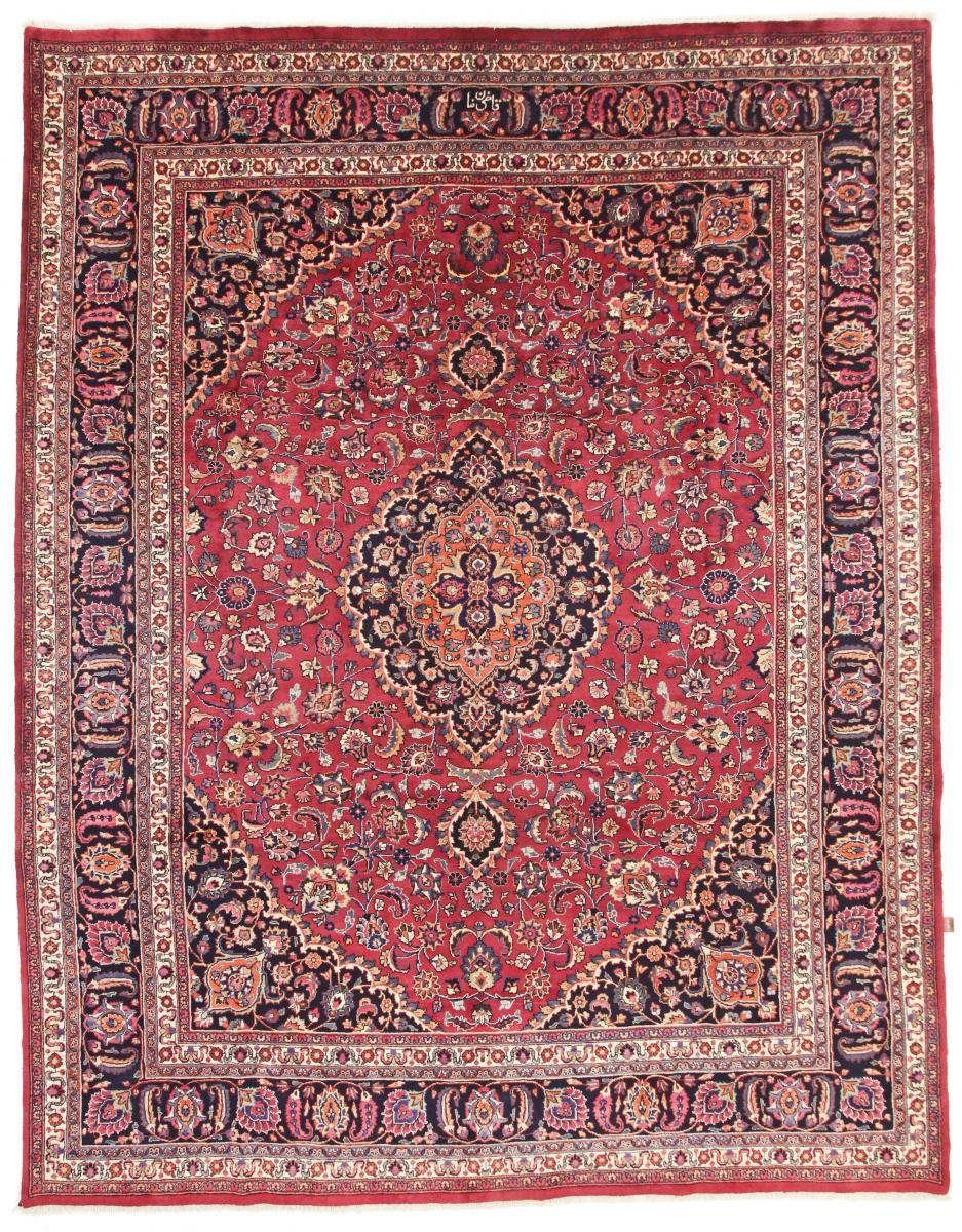 Orientteppich Mashhad Signiert Ghazikhan 303x387 Orientteppich, Höhe: Nain mm Trading, 12 rechteckig, Handgeknüpfter